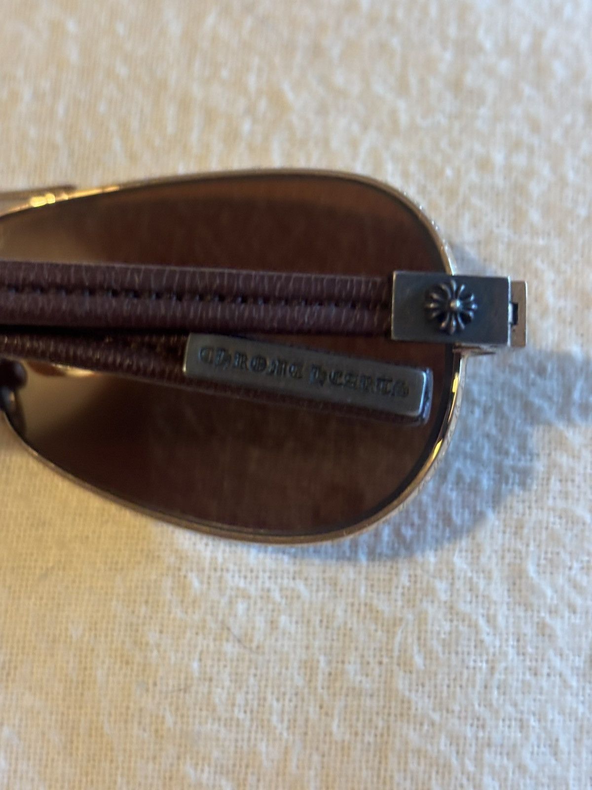 Chrome Hearts Chrome Hearts “Red Riot” aviator sunglasses. Size ONE SIZE - 6 Thumbnail