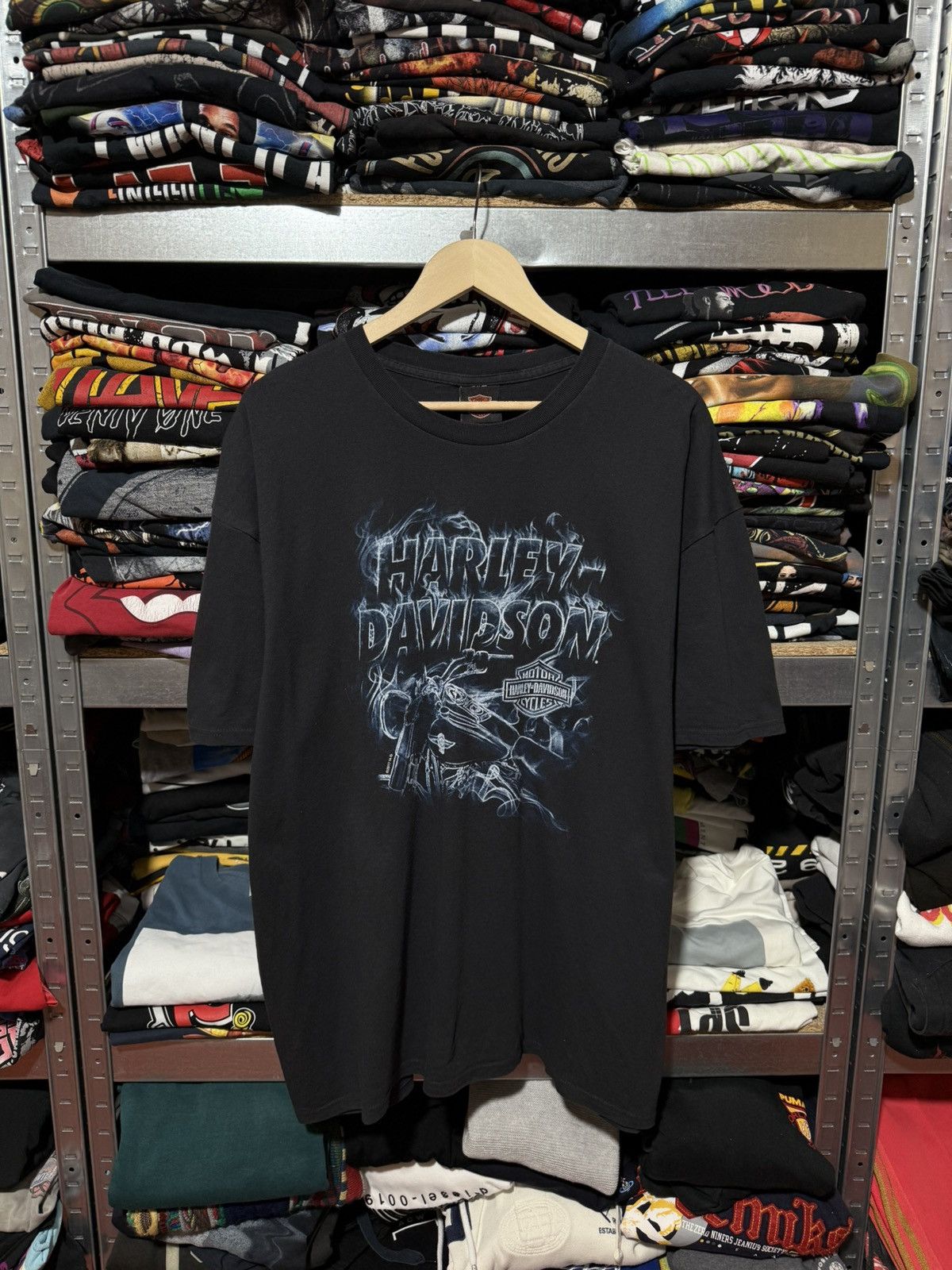 Harley Davidson Vintage 2017 Harley Davidson Lion Switzerland Zurich T-Shirt Size US XXL / EU 58 / 5 - 2 Thumbnail