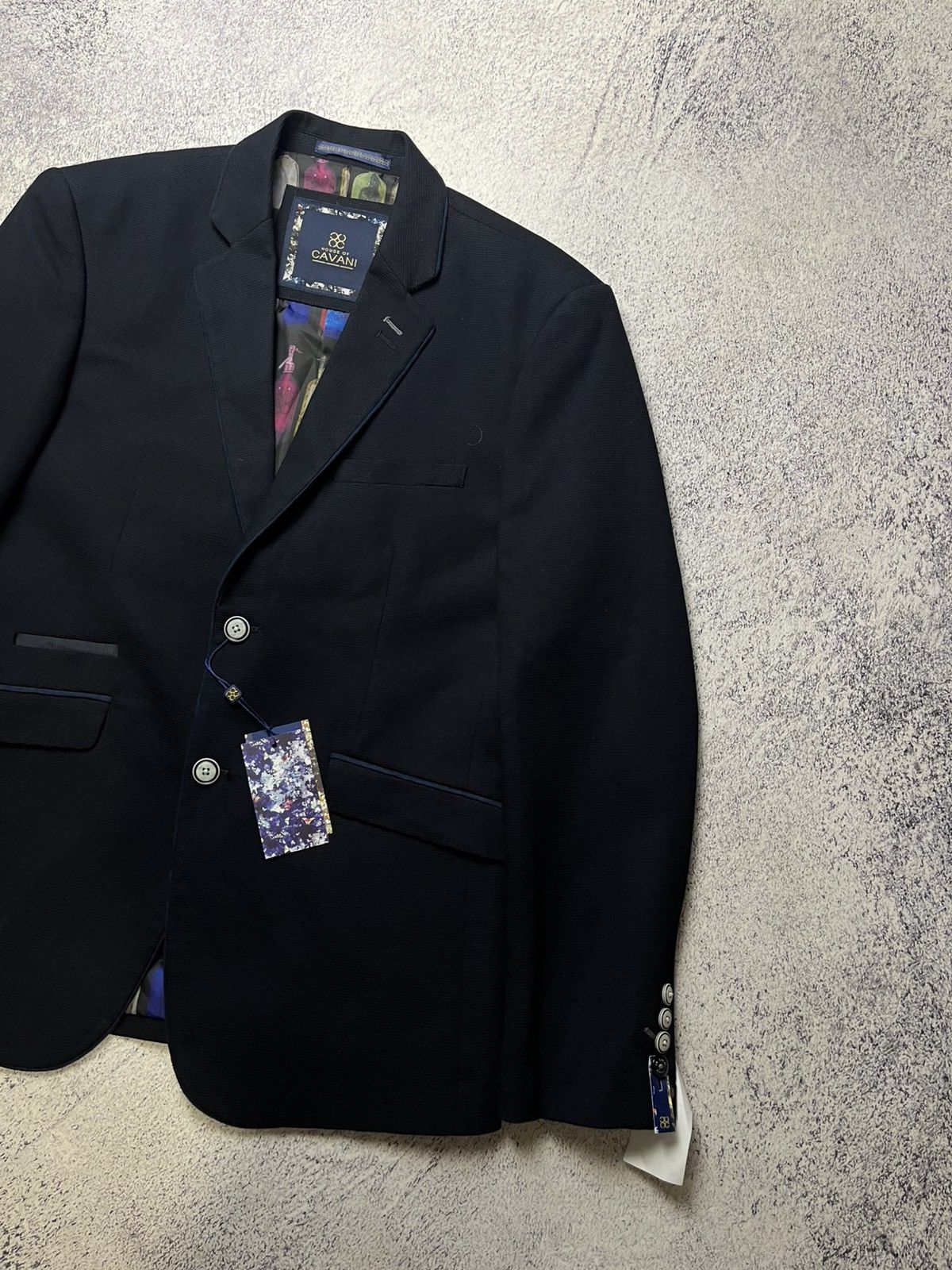Desigual Vintage Jacket Blazer House of Cavani Premium Luxury Size 38R - 4 Thumbnail