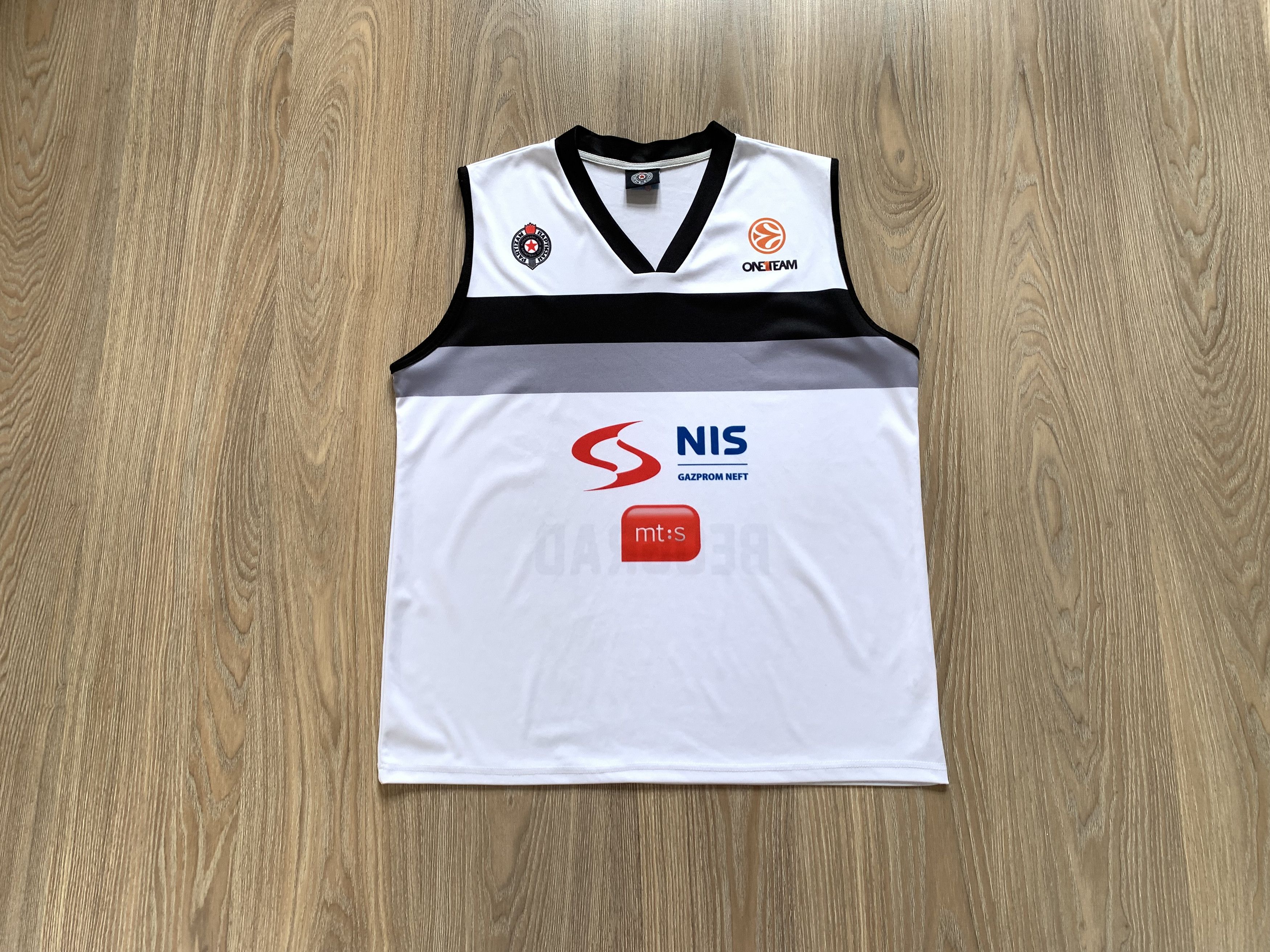 NBA NBA Basketball Partizan Belgrade Tank Top Sleeveless Size US M / EU 48-50 / 2 - 1 Thumbnail
