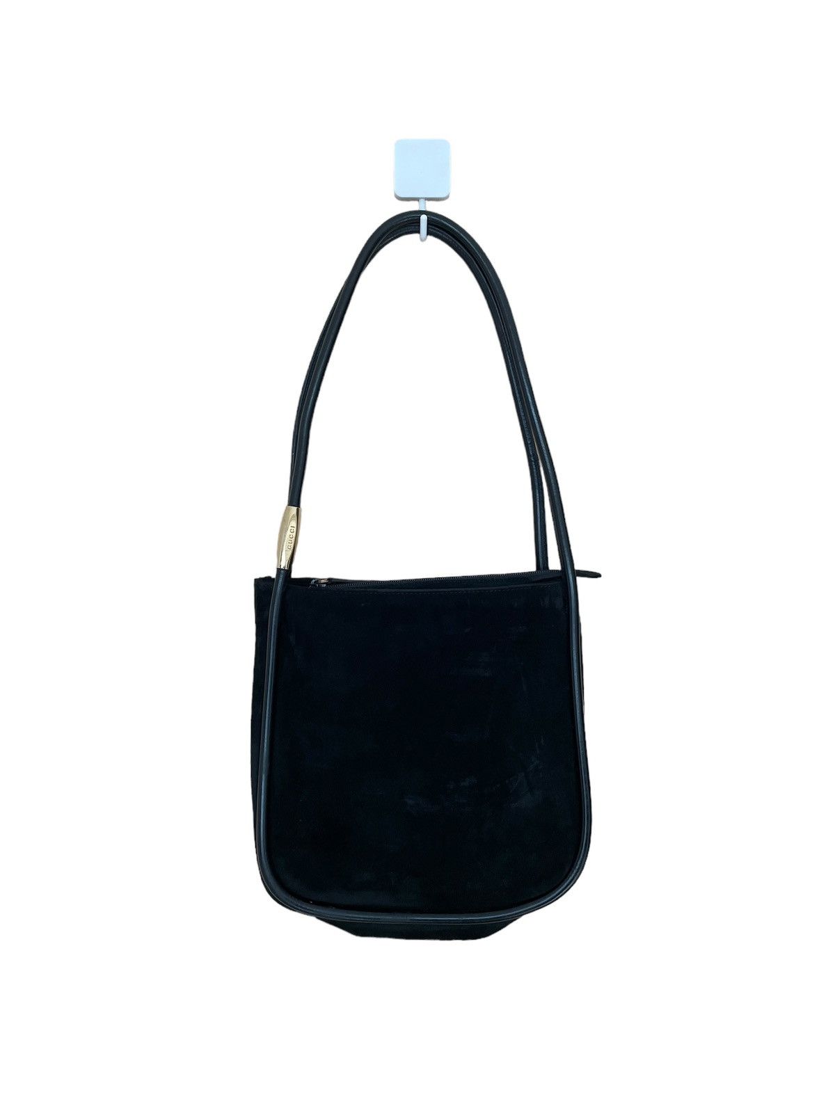 Designer × Gucci Vintage Brand Gucci Velvet Shoulder Bag 1990s Size ONE SIZE - 1 Thumbnail