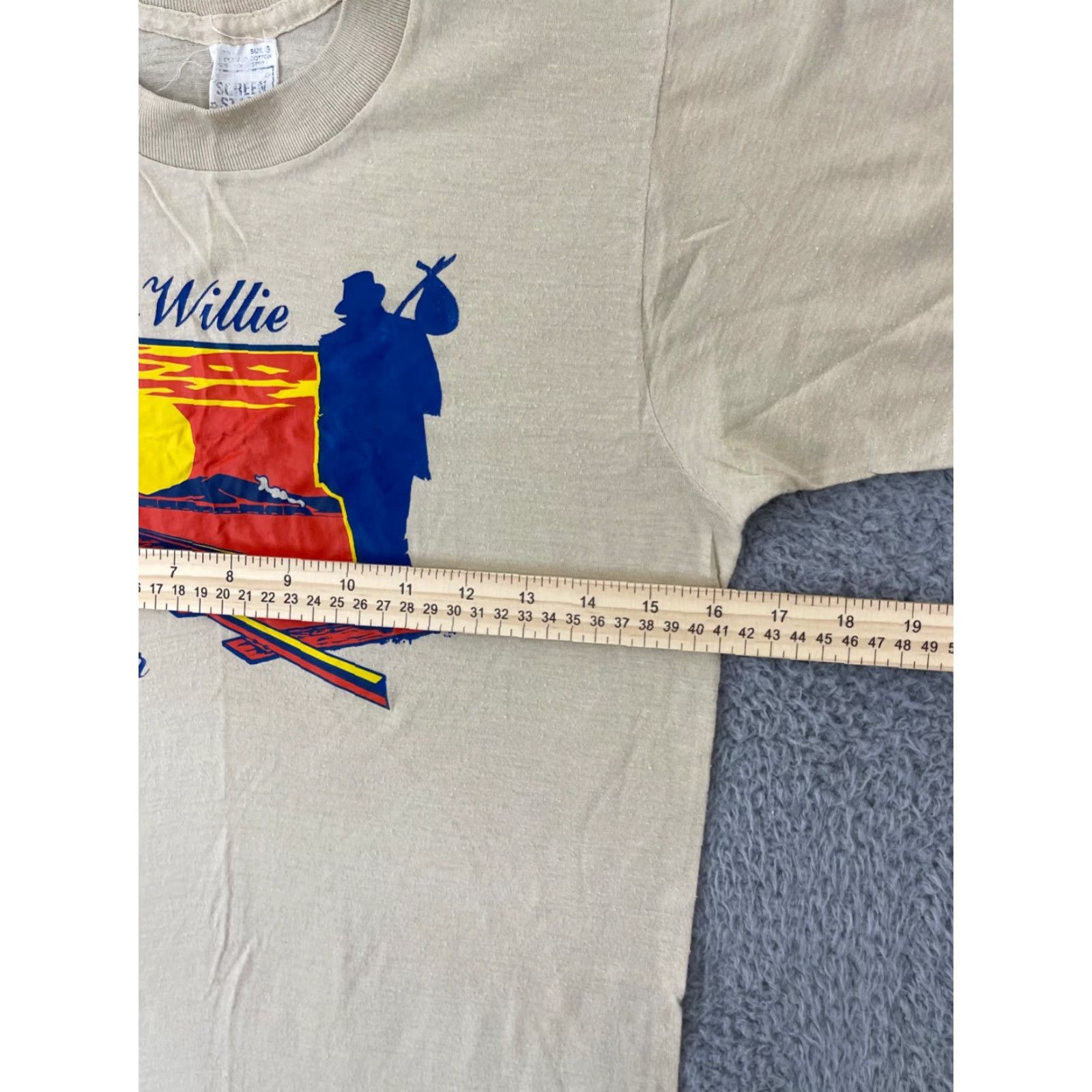 Vintage VINTAGE Boxcar Willie T-Shirt Adult S Music 80s Band Concert Tour Short Sleeve Shirt Mens Size US S / EU 44-46 / 1 - 7 Thumbnail