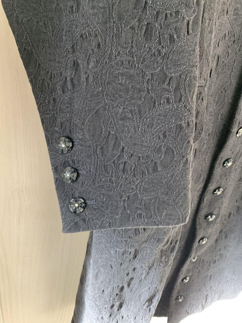 Yohji Yamamoto POUR HOMME 15ss look23 multi buttonJagger pattern coat Size US L / EU 52-54 / 3 - 4 Thumbnail