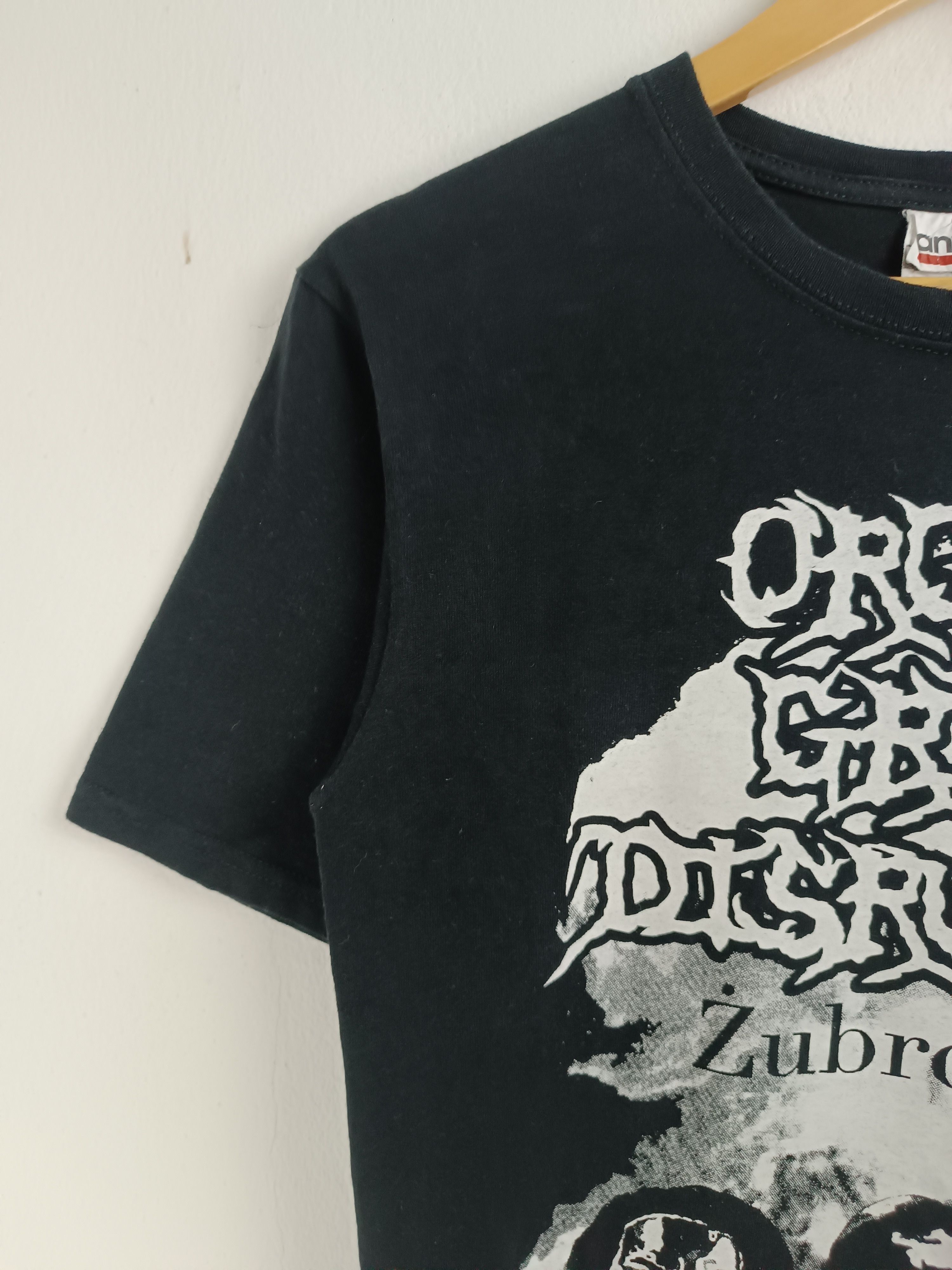 Band Tees VINTAGE Y2K ORGASM GRIND DISRUPTION JAPAN GRINDCORE METAL Ts Size US S / EU 44-46 / 1 - 5 Thumbnail