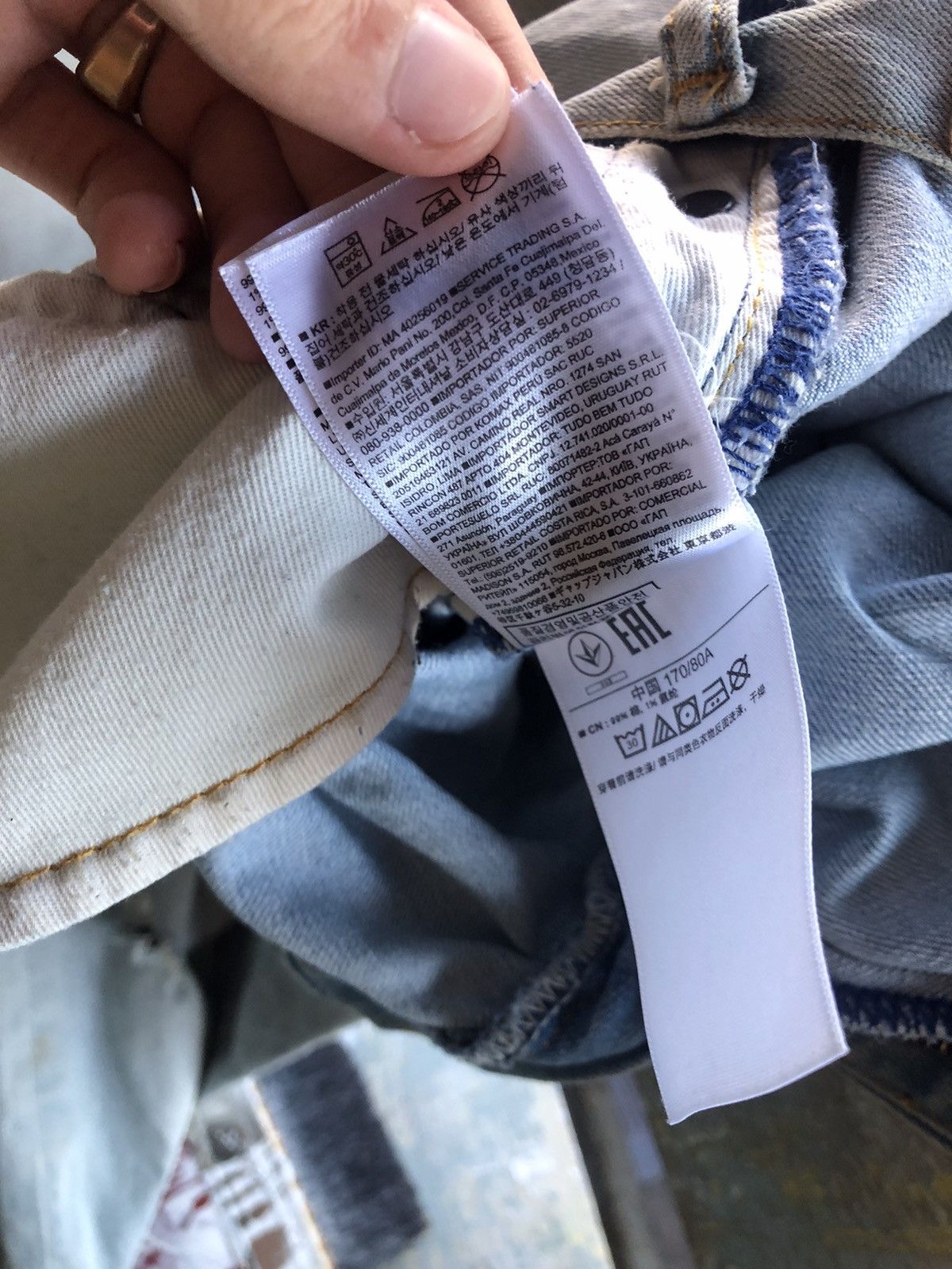 Gap × If Six Was Nine VINTAGE GAP1969 DISTRESSED DENIM Size US 32 / EU 48 - 10 Thumbnail