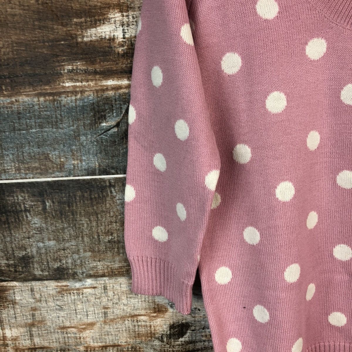 Homespun Knitwear × Japanese Brand Angeliebe Pink Knitwear #A1311 Size S / US 4 / IT 40 - 7 Thumbnail
