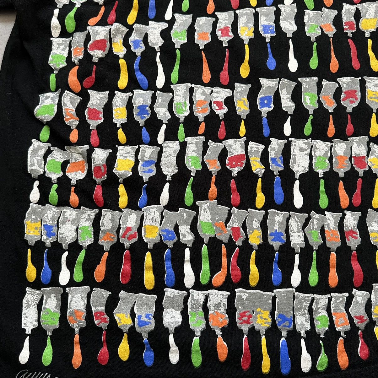 Keith Haring × Vintage 90s Arman Paint Tubes Flammarion 4 Keith Haring Vibe Size US L / EU 52-54 / 3 - 3 Thumbnail