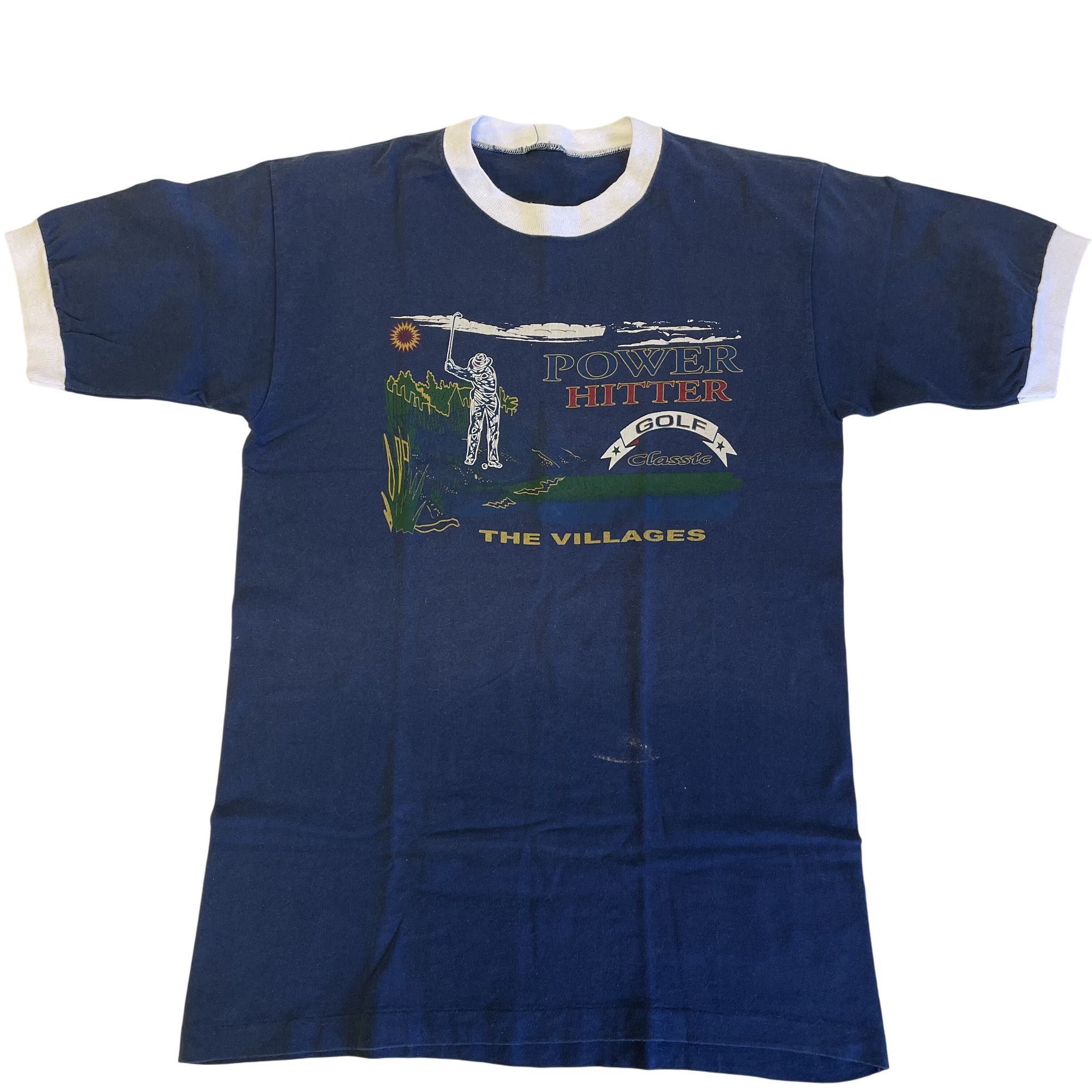 Other Vtg POWER HITTER Golf Classic The VILLAGES 50/50 RInger Size US M / EU 48-50 / 2 - 1 Thumbnail