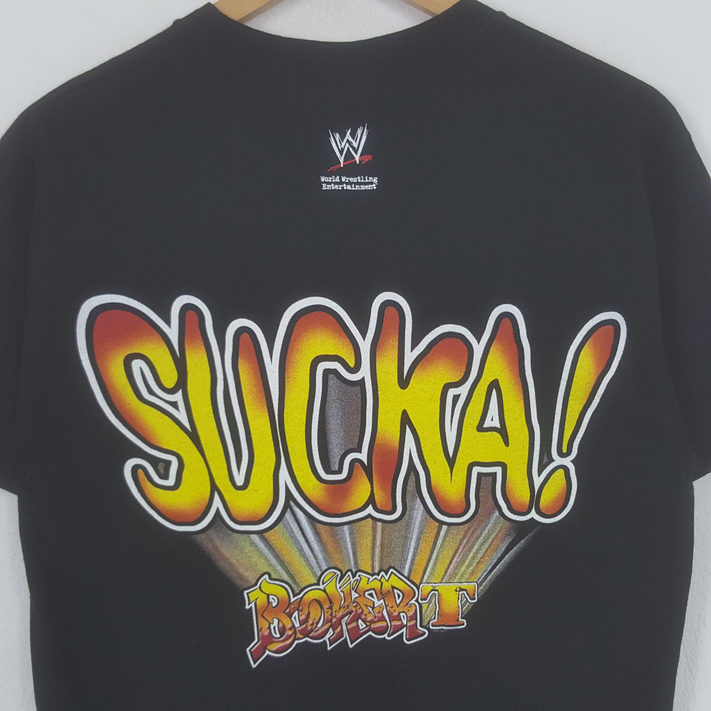 Vintage × WWE × WWF Vintage Boker T American Wrestling WWE Sport Tshirt Size US M / EU 48-50 / 2 - 4 Thumbnail
