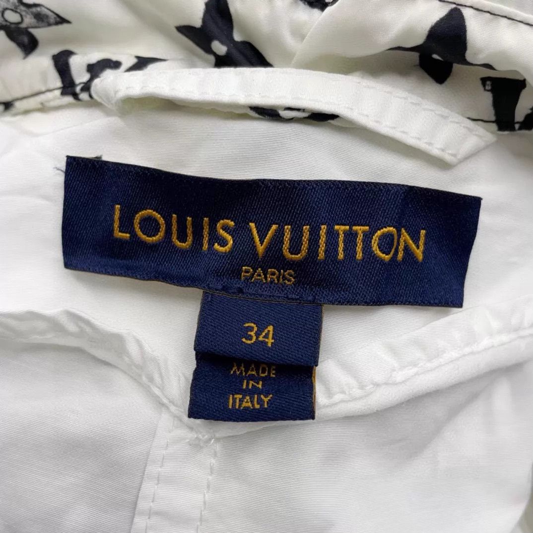 Louis Vuitton LV white hooded jacket size 34 Size XS / US 0-2 / IT 36-38 - 5 Thumbnail