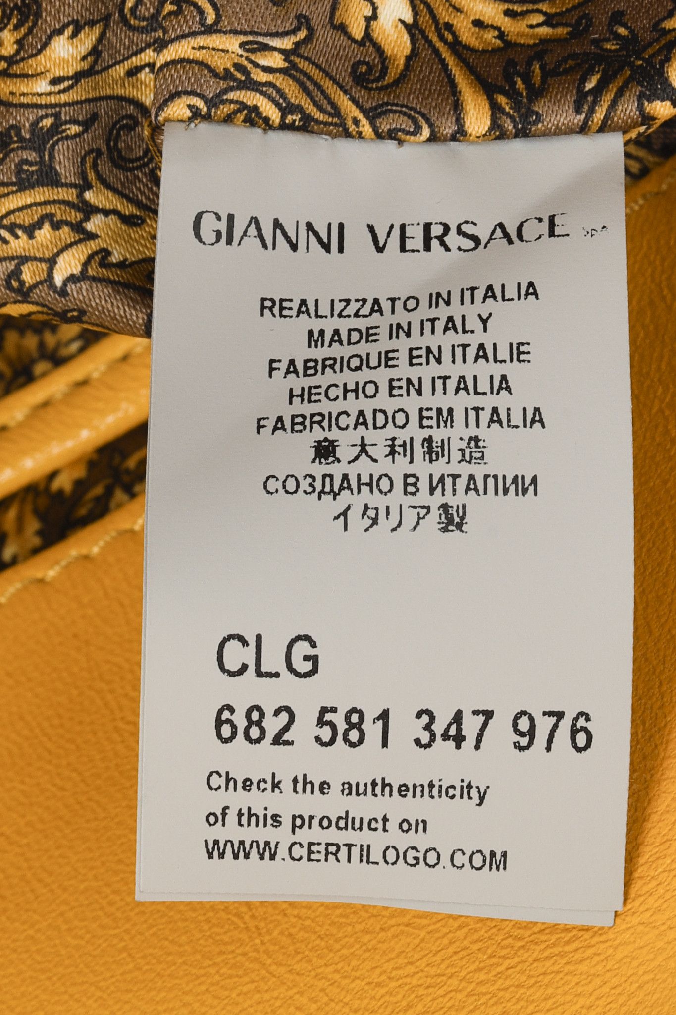 Versace Versace Vanitas Medea Quilted Barocco Clutch Shoulder Bag Size ONE SIZE - 14 Thumbnail