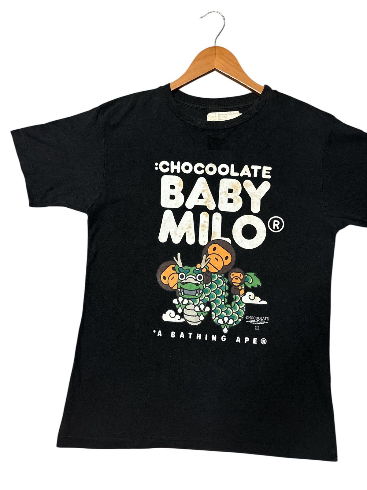 Bape 🔥RARE🔥A BATHING APE X BABY MILO CHOCOOLATE TSHIRT TEE💥 Size US L / EU 52-54 / 3 - 3 Thumbnail