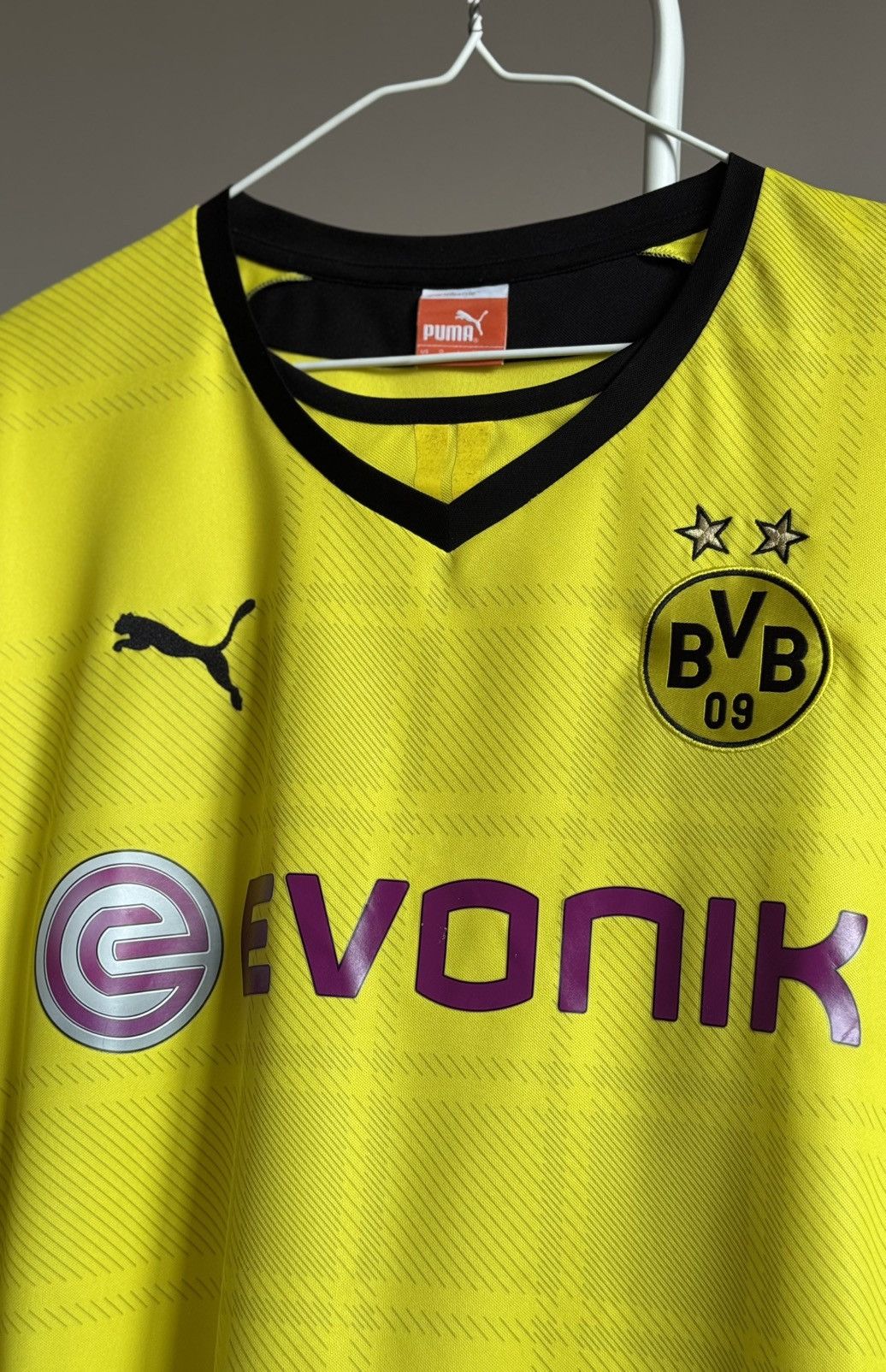 Vintage Borussia Dortmund Puma Home Shirt Jersey 2013 2014 football Size US XL / EU 56 / 4 - 5 Thumbnail