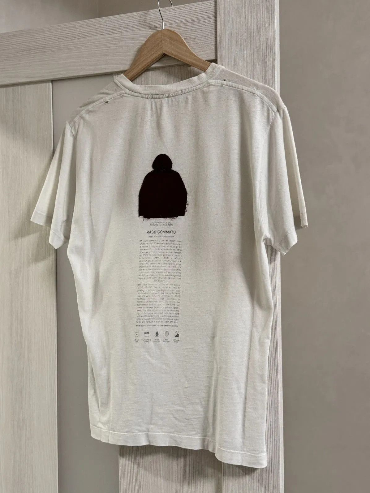 Stone Island Vintage T-shirt Stone Island Archivo Raso Gammato faded Size US S / EU 44-46 / 1 - 11 Thumbnail