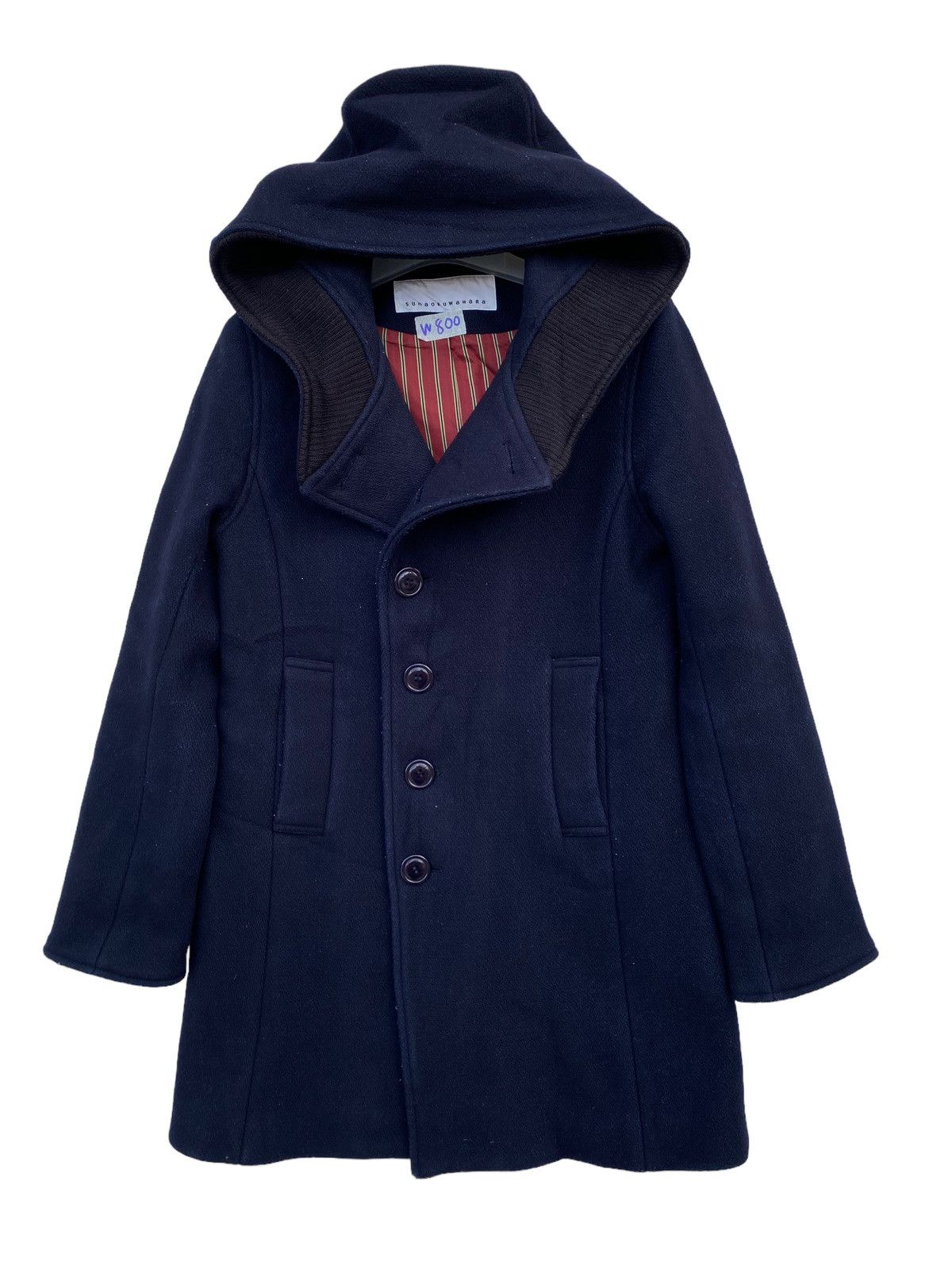 Sunao Kuwahara Vintage Sunaokuwahara Issey Miyake Hooded Jacket Size M / US 6-8 / IT 42-44 - 1 Thumbnail