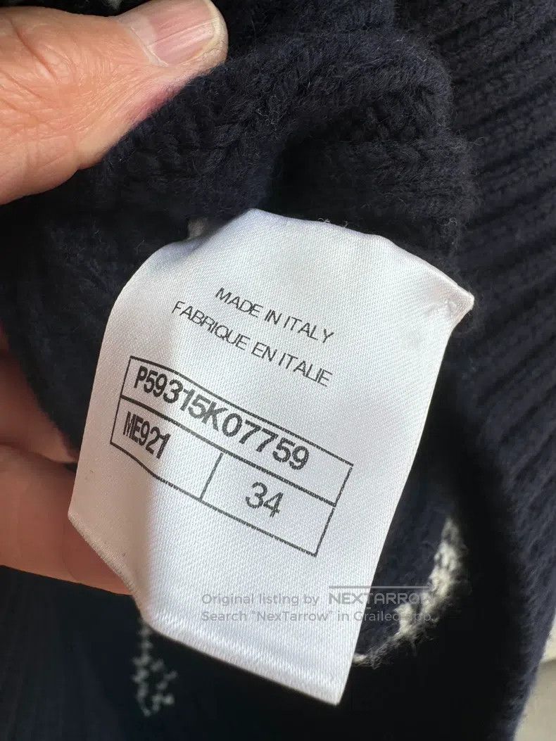 Chanel Chanel Hamburg series blue and white sweater Size XXS / US 00 / IT 34 - 7 Thumbnail