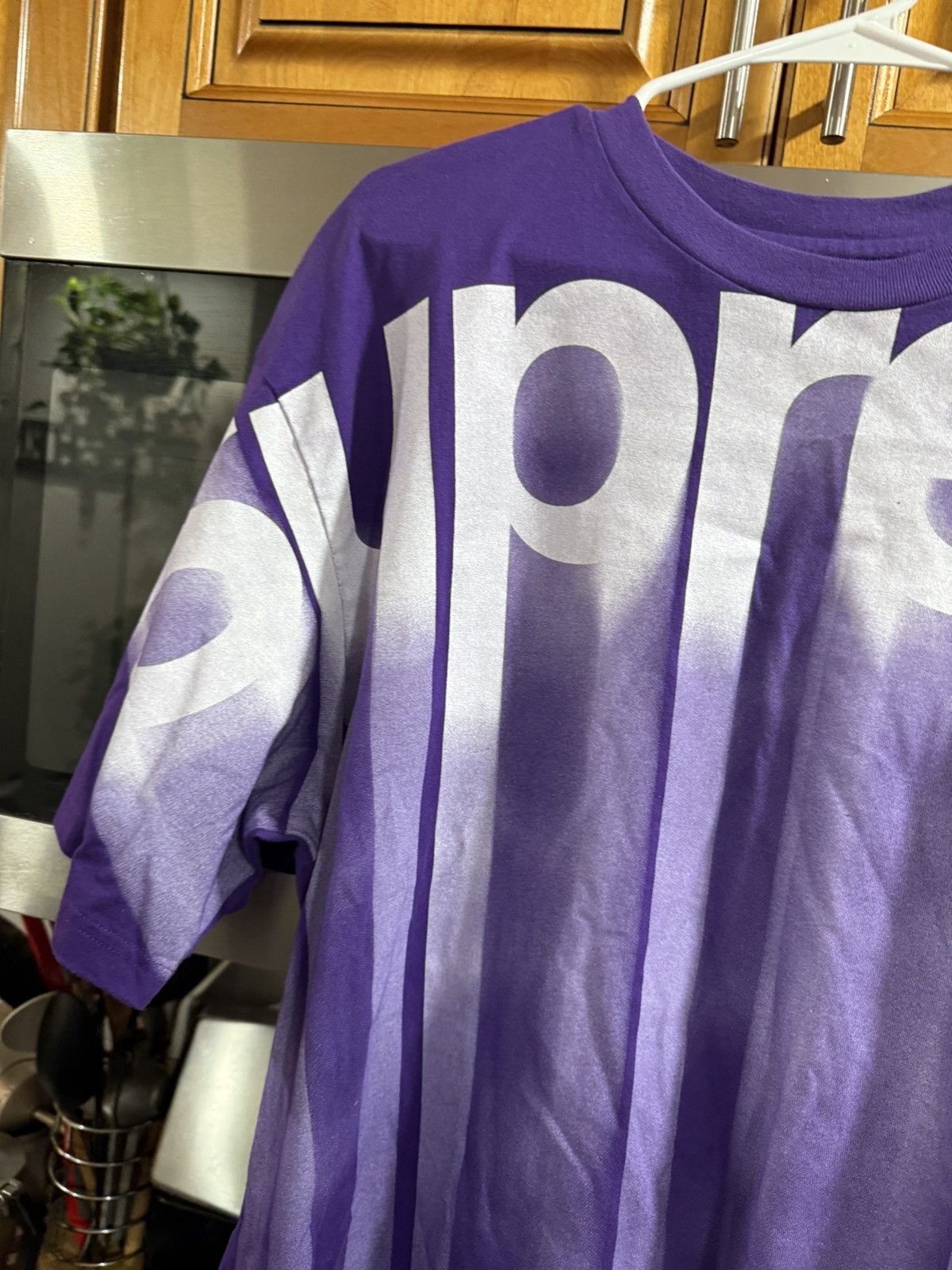 Supreme Supreme Bleed Logo Purple Shirt Tee Size Large Size US L / EU 52-54 / 3 - 2 Thumbnail