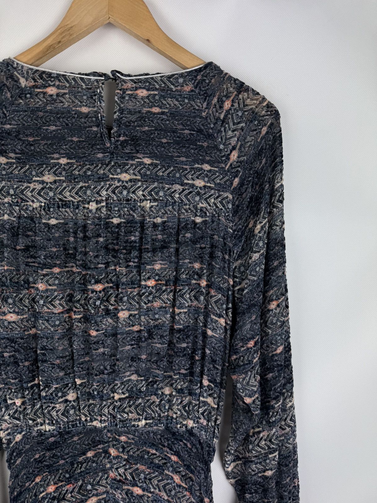 Isabel Marant Isabel Marant Ladies Viscose / Silk Long Sleeve Dress Size S / US 4 / IT 40 - 17 Thumbnail