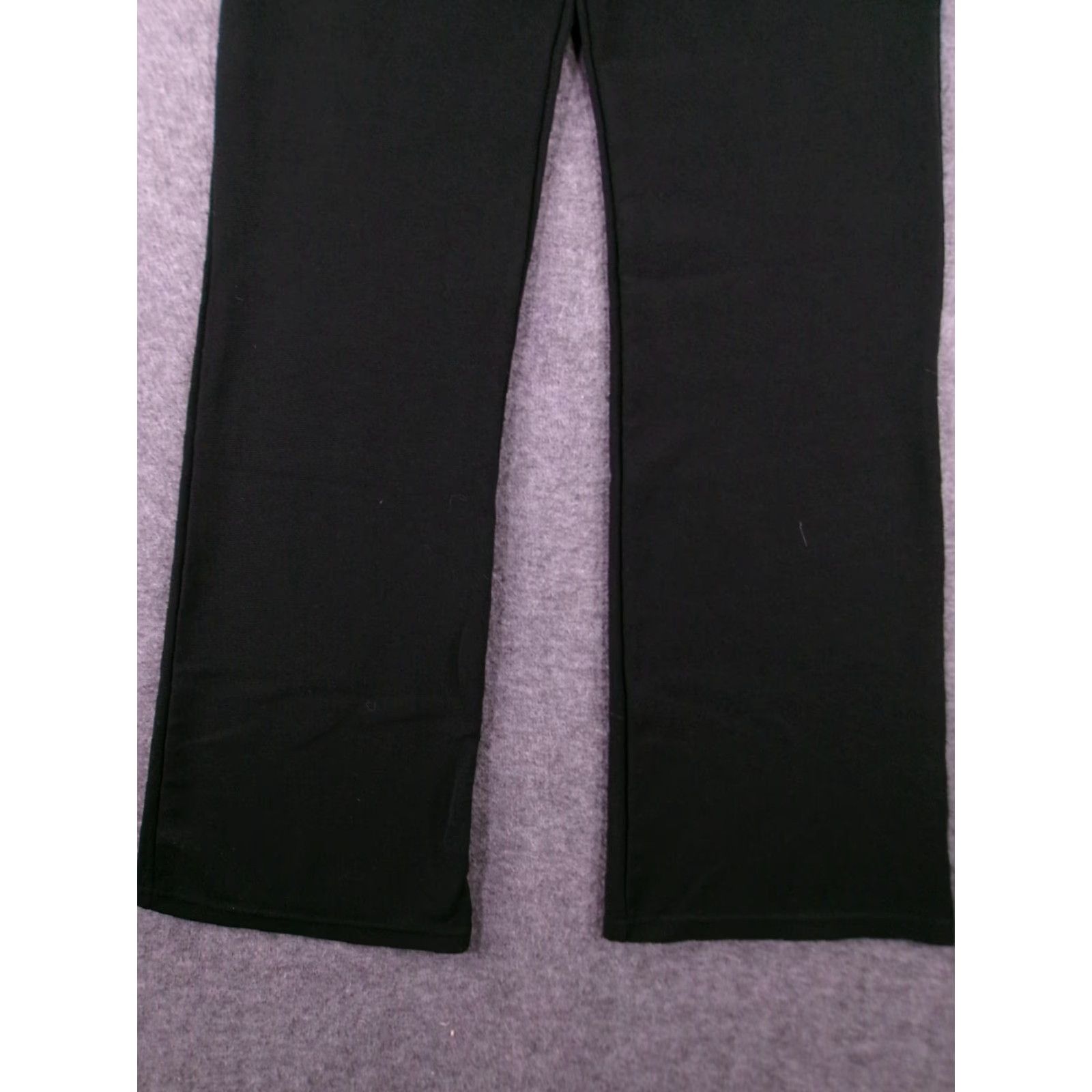 Vintage No Boundaries Pants Womens Medium Black Stretch Office Causal Capsule Lounge 90s City Preppy Womens Size 32" / US 10 / IT 46 - 3 Thumbnail
