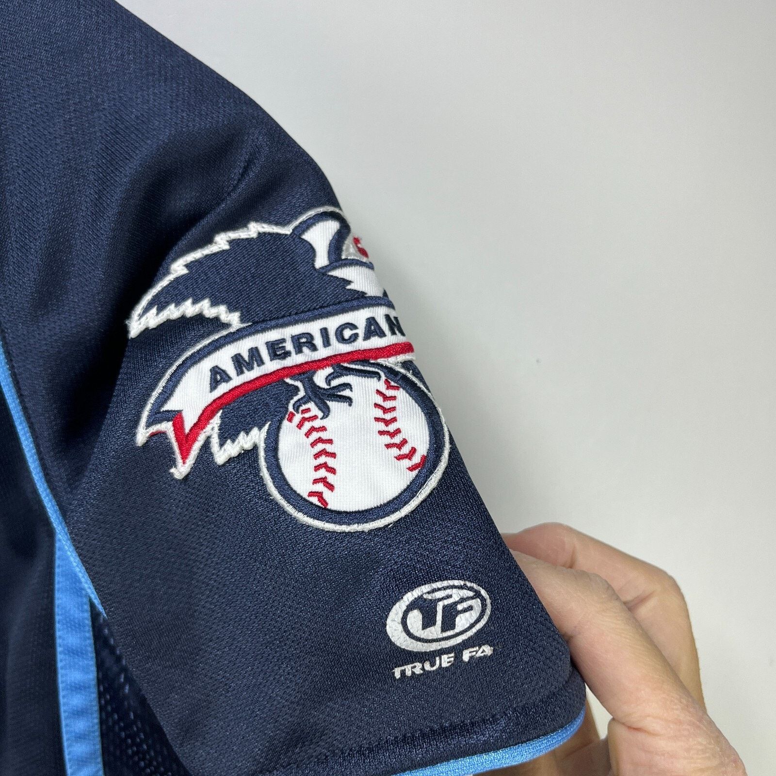 Vintage Vintage Tampa Bay Rays Baseball Jersey True Fan Youth Small Size US S / EU 44-46 / 1 - 3 Thumbnail