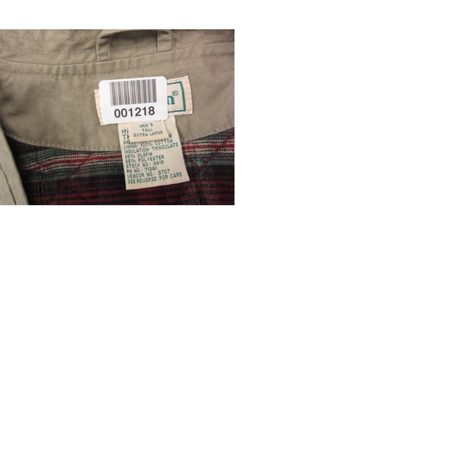 Vintage VINTAGE LL Bean Vest Mens XLT Hooded Full Zip Lined 90s Beige Brown Canvas Utility 80s 90s Mens Vest Size US XL / EU 56 / 4 - 9 Thumbnail