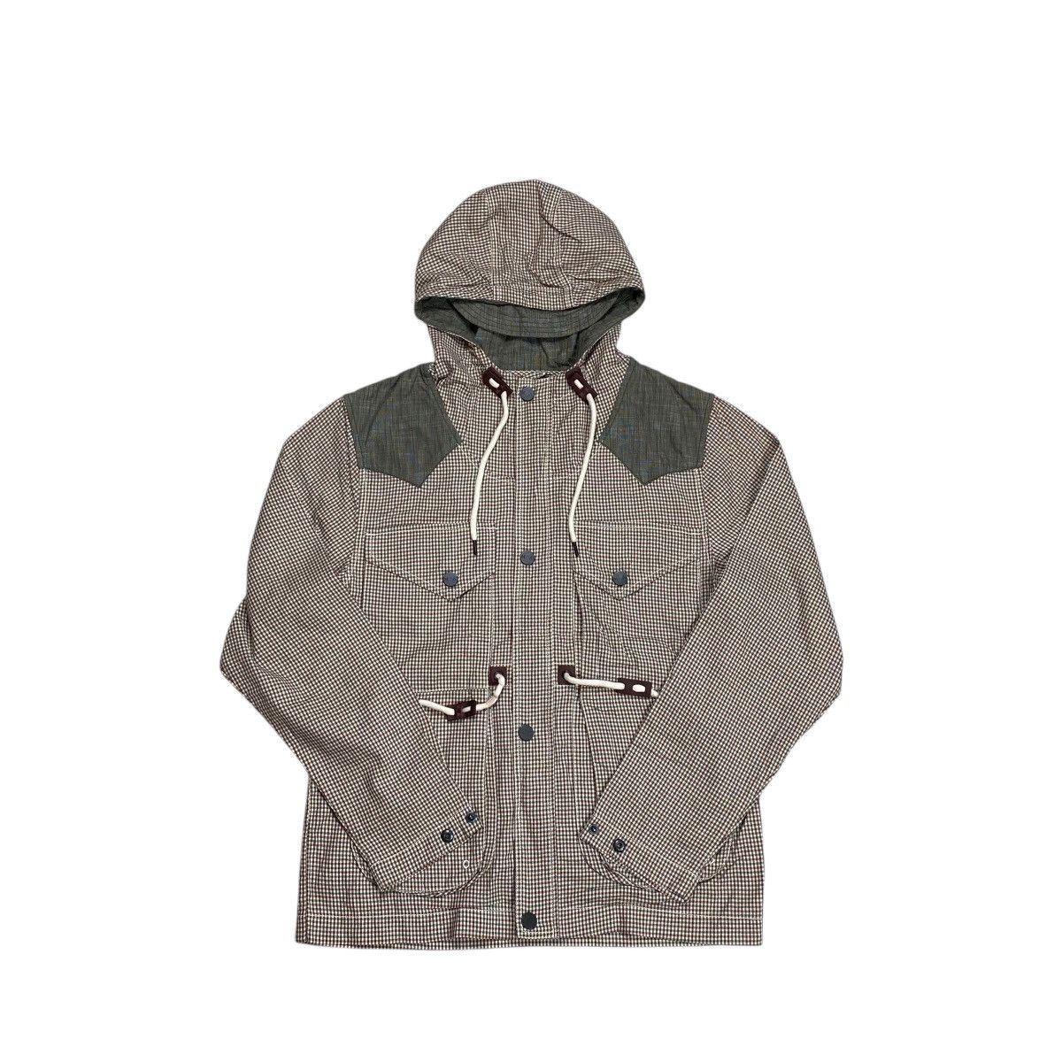 Marshall Artist Marshall Artist Gingham Mountain Parka Pullover Jacket Size US M / EU 48-50 / 2 - 3 Thumbnail