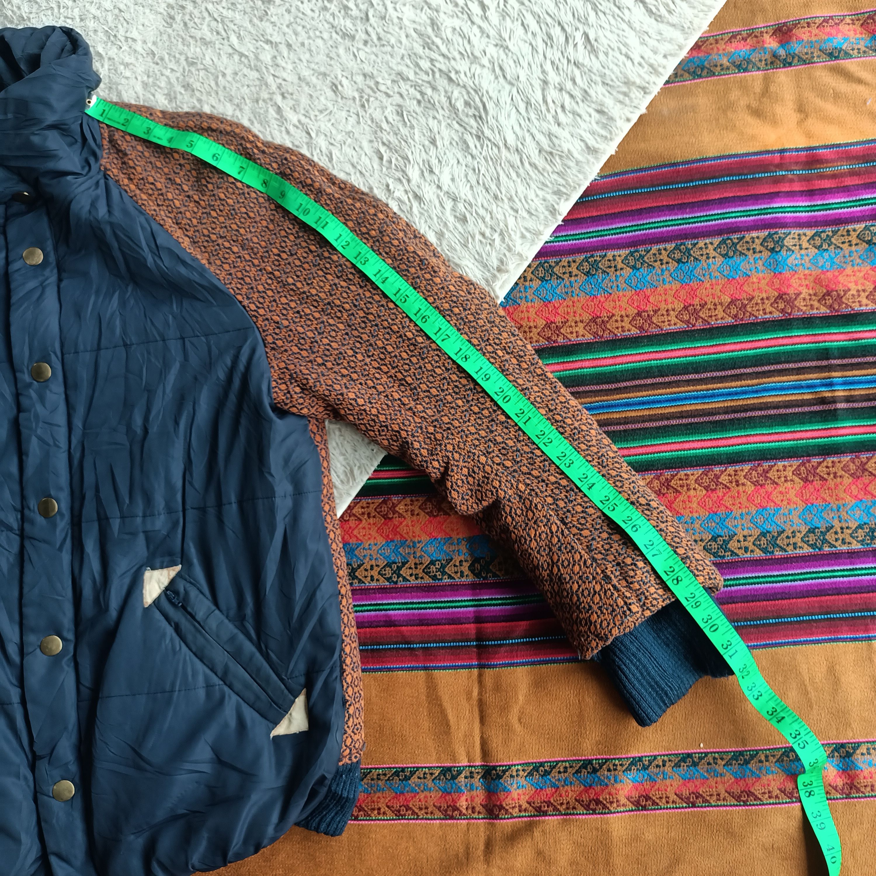 mercibeaucoup Mercibeaucoup double zip two tone winter jacket issey miyake Size US M / EU 48-50 / 2 - 15 Thumbnail