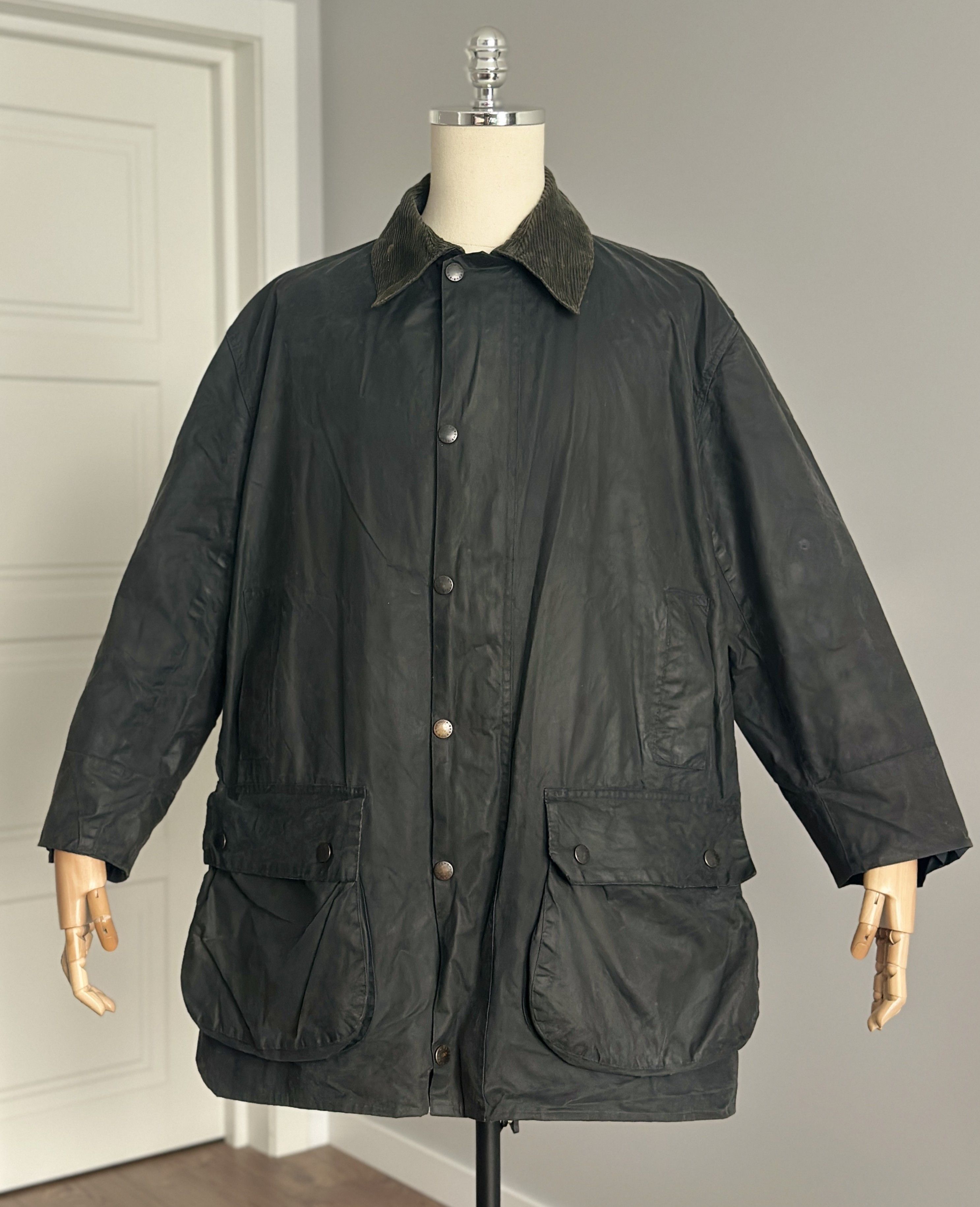 Barbour Vintage Barbour A205 Border Wax Jacket C44/112CM England