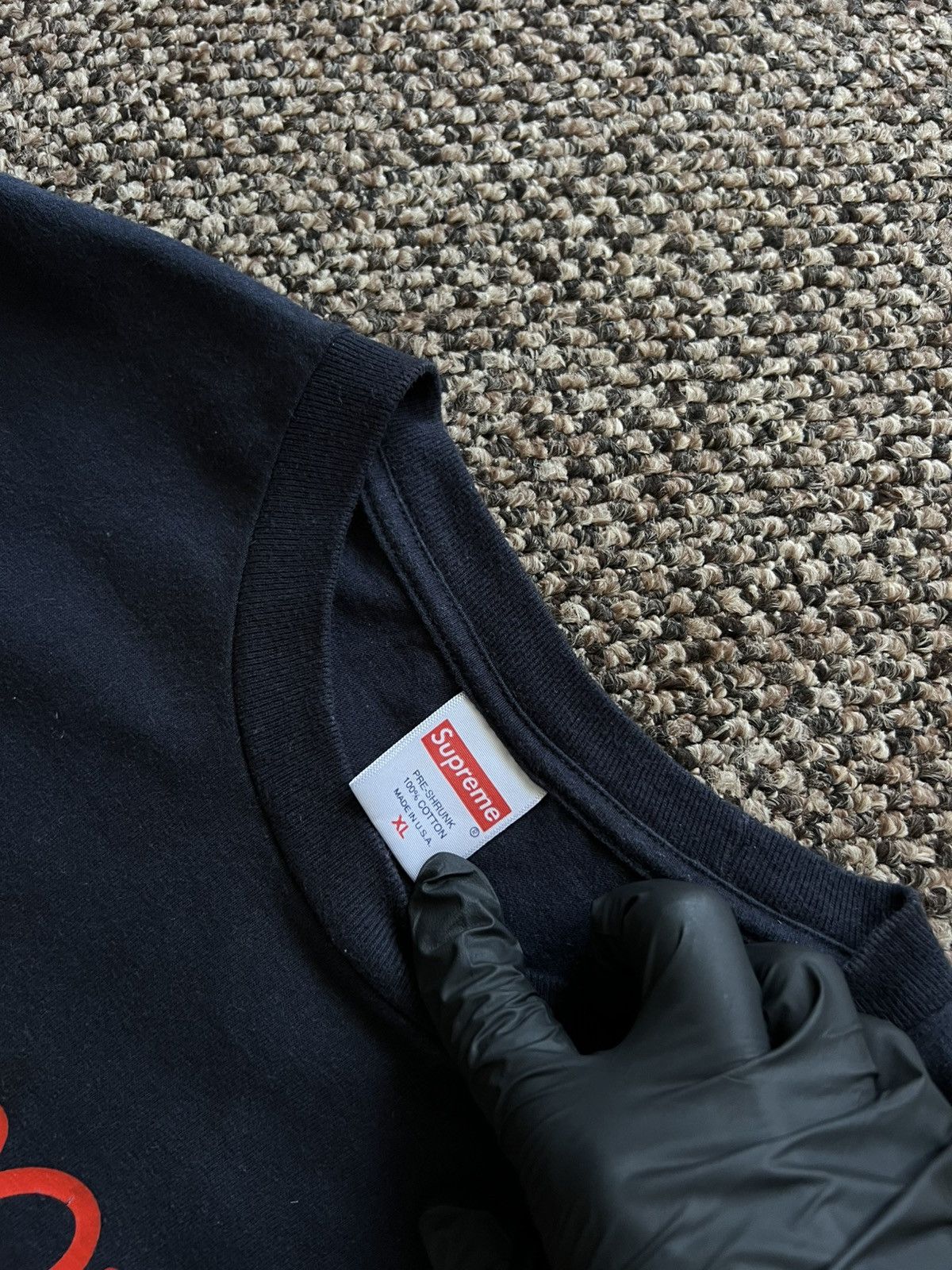 Supreme Supreme Handstyle Tee SS22 Big Logo Hype Size US XL / EU 56 / 4 - 5 Thumbnail