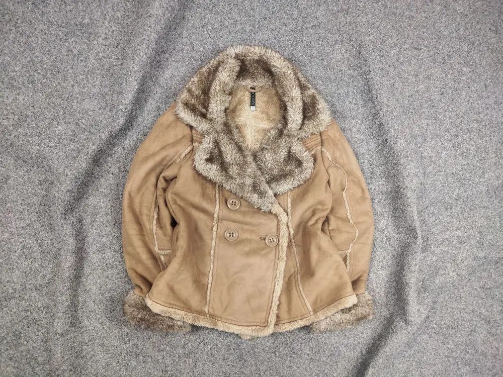 Japanese Brand VTG Avant Garde If Six Was Nine Style Fur Leather Jacket Size US S / EU 44-46 / 1 - 1 Thumbnail