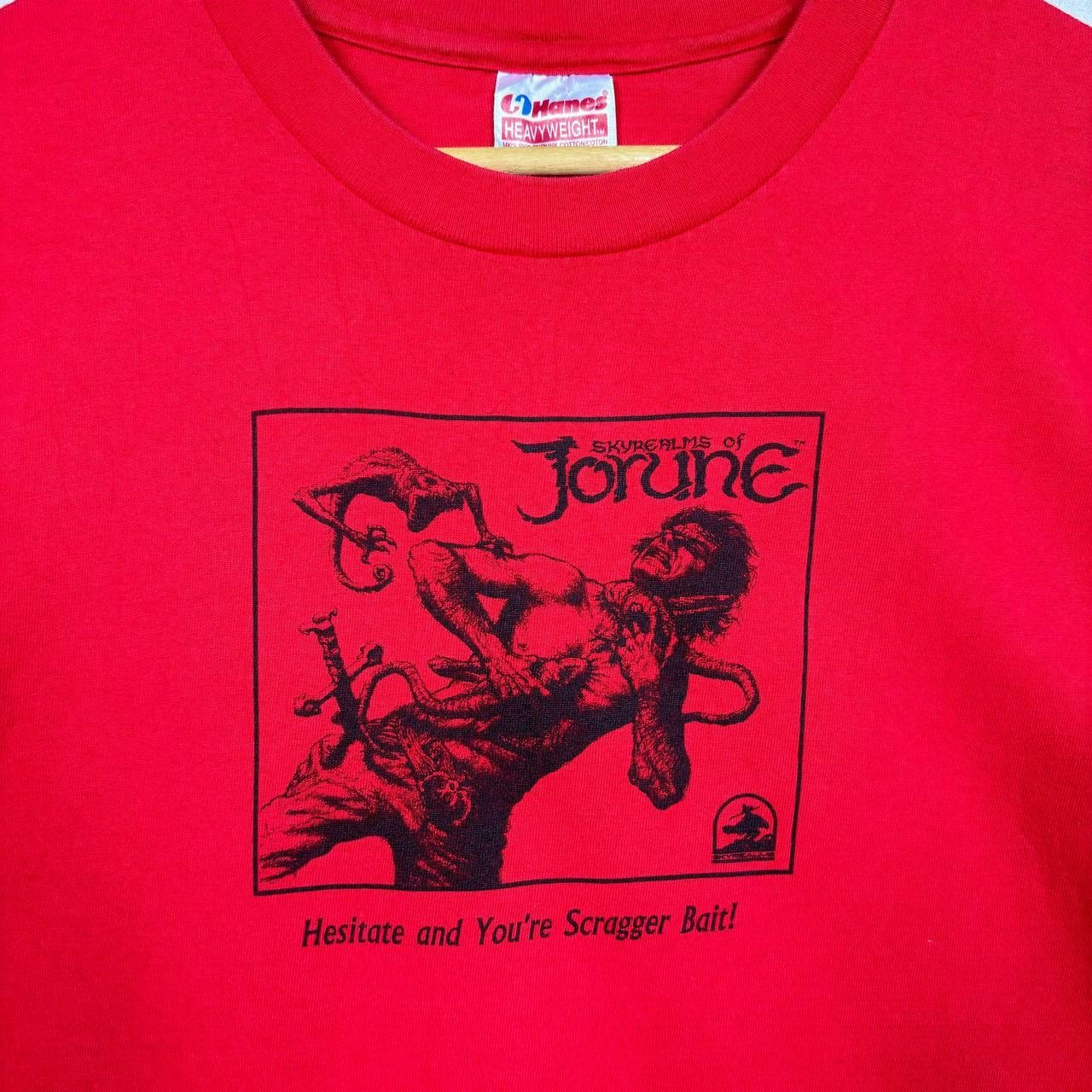 Vintage Vintage 90s Skyrealms of Jorune Tabletop Game Tshirt Size US XL / EU 56 / 4 - 3 Thumbnail