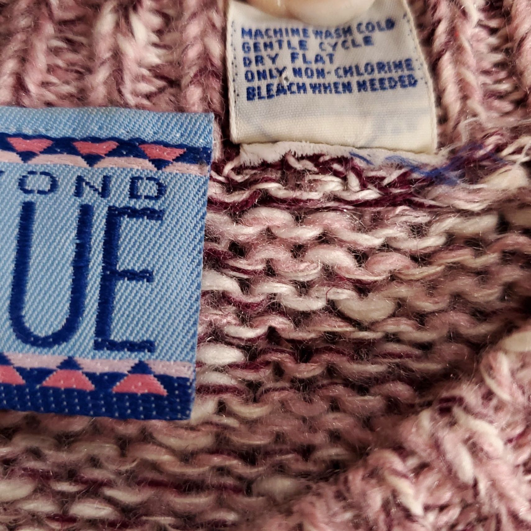 Vintage VINTAGE Beyond Blue Womens Sweater Pullover Knit Crew Neck Long Sleeve Button 80s 90s Pink Purple Heathered M Adult Womens Size M / US 6-8 / IT 42-44 - 6 Thumbnail