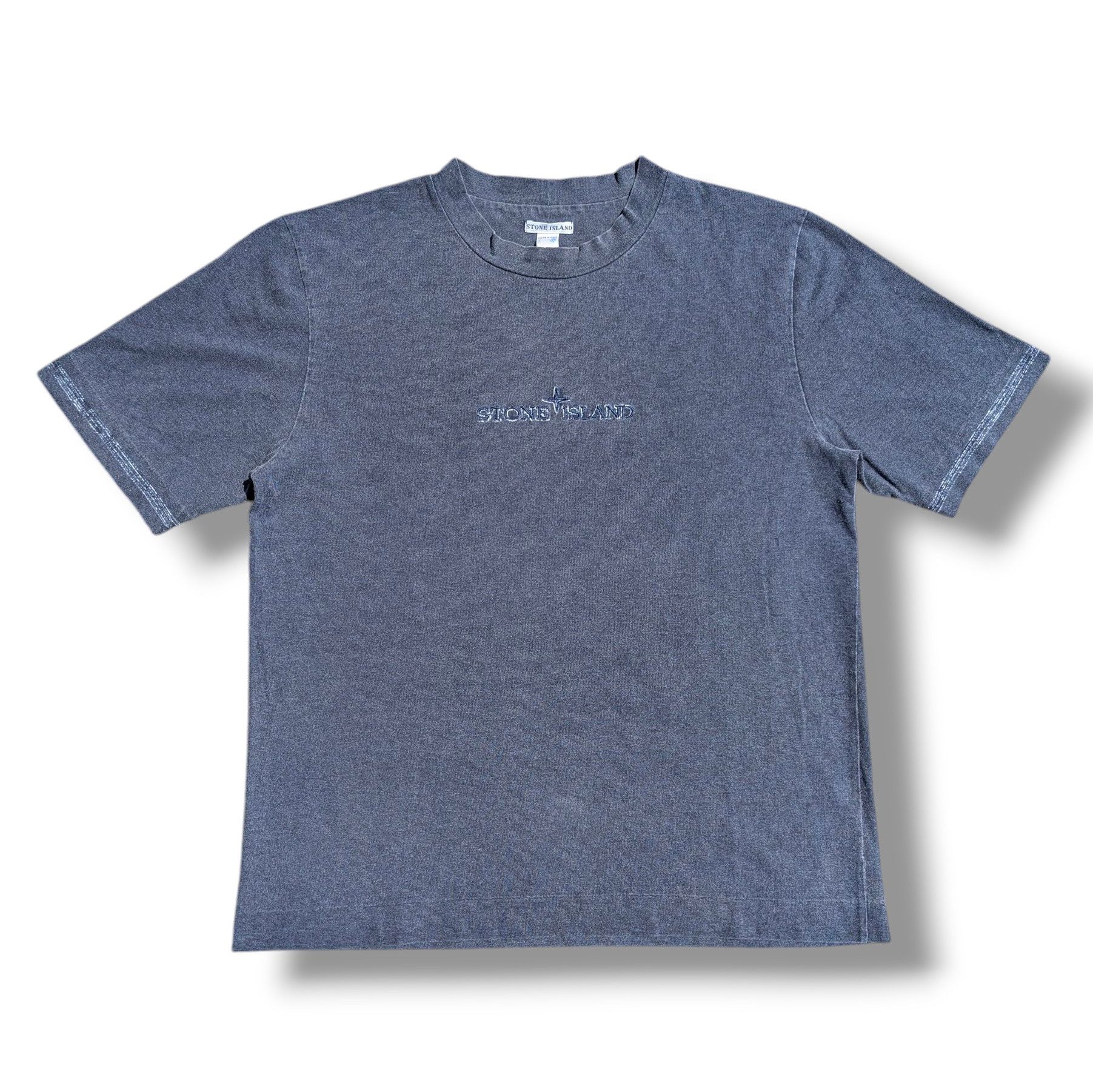 Stone Island Vintage Stone Island Spell Out Tshirt Size US M / EU 48-50 / 2 - 1 Thumbnail