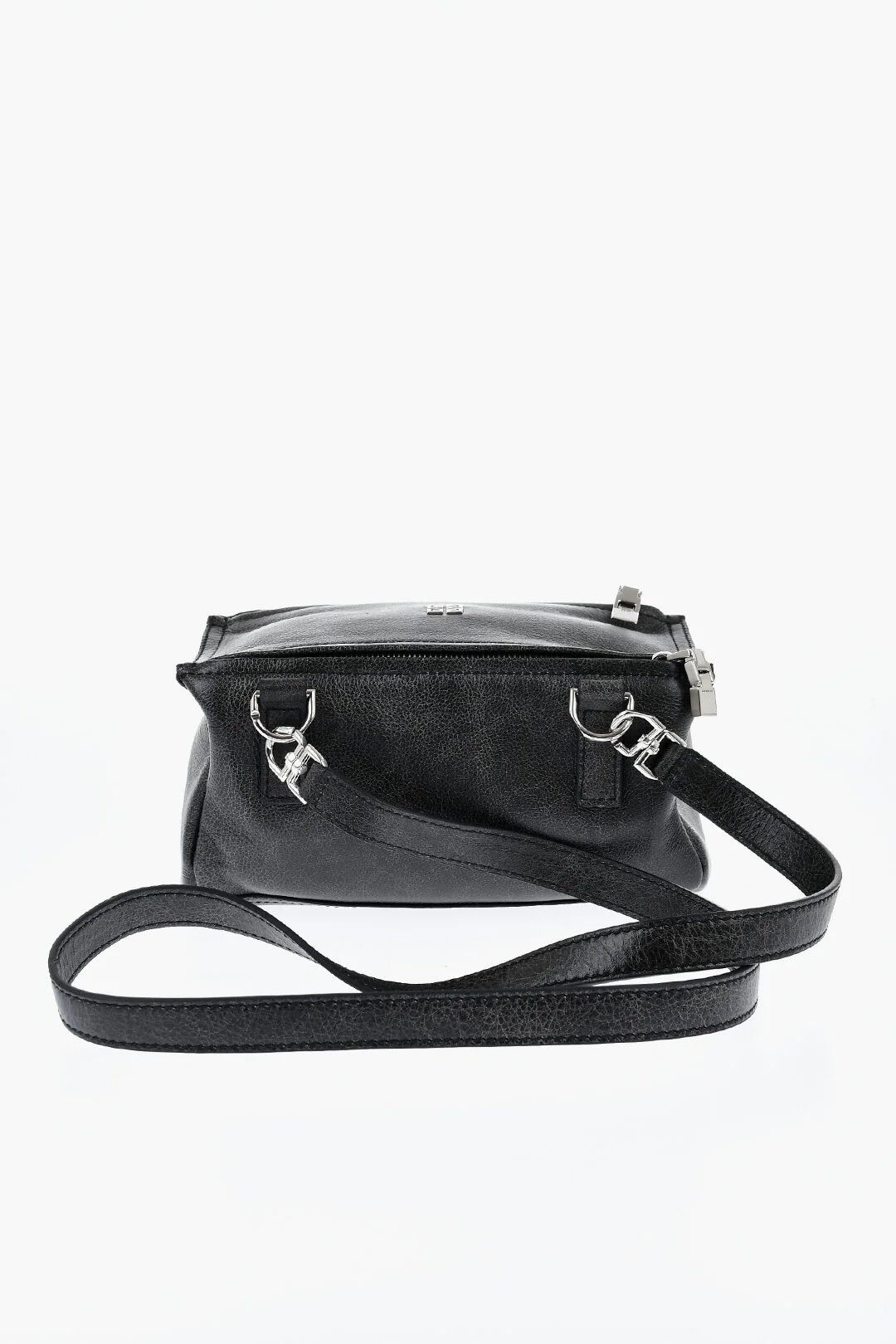 Givenchy og1mm0326 Size: OS / Hammered Leather Shoulder Bag in Grey Size ONE SIZE - 2 Thumbnail