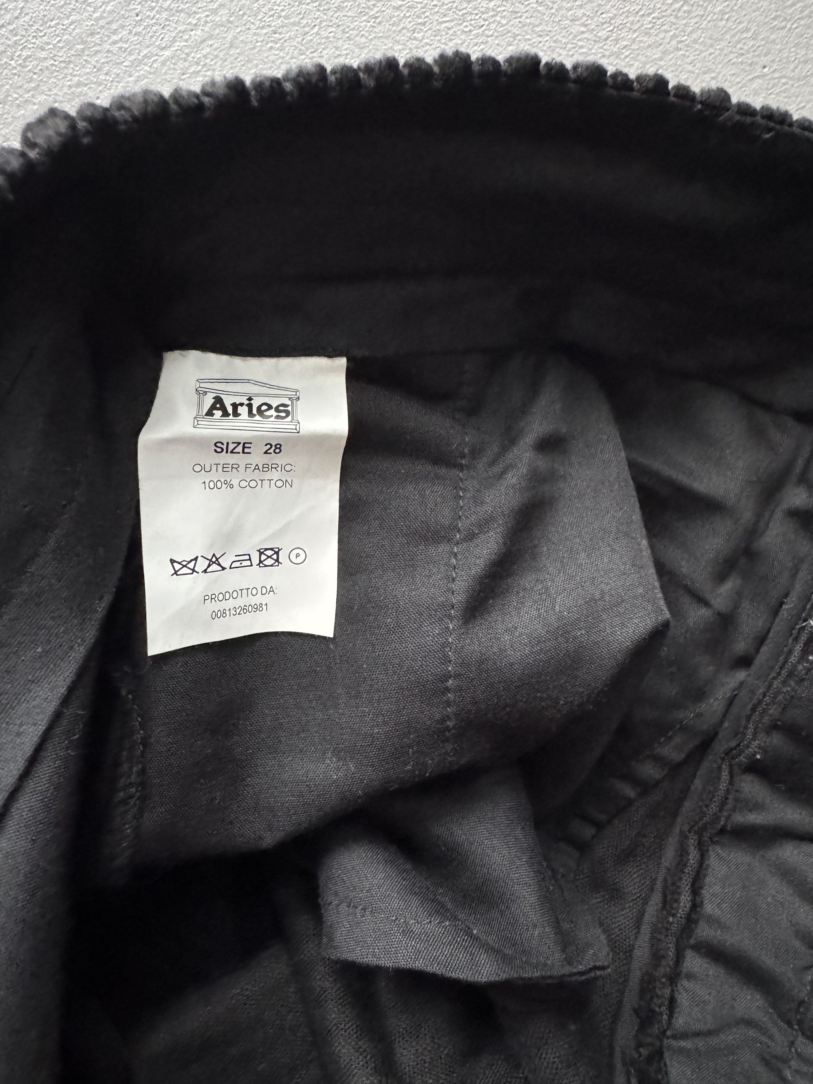 Aries Aries Wide-Leg Cotton Corduroy Trousers Size US 28 / EU 44 - 7 Thumbnail