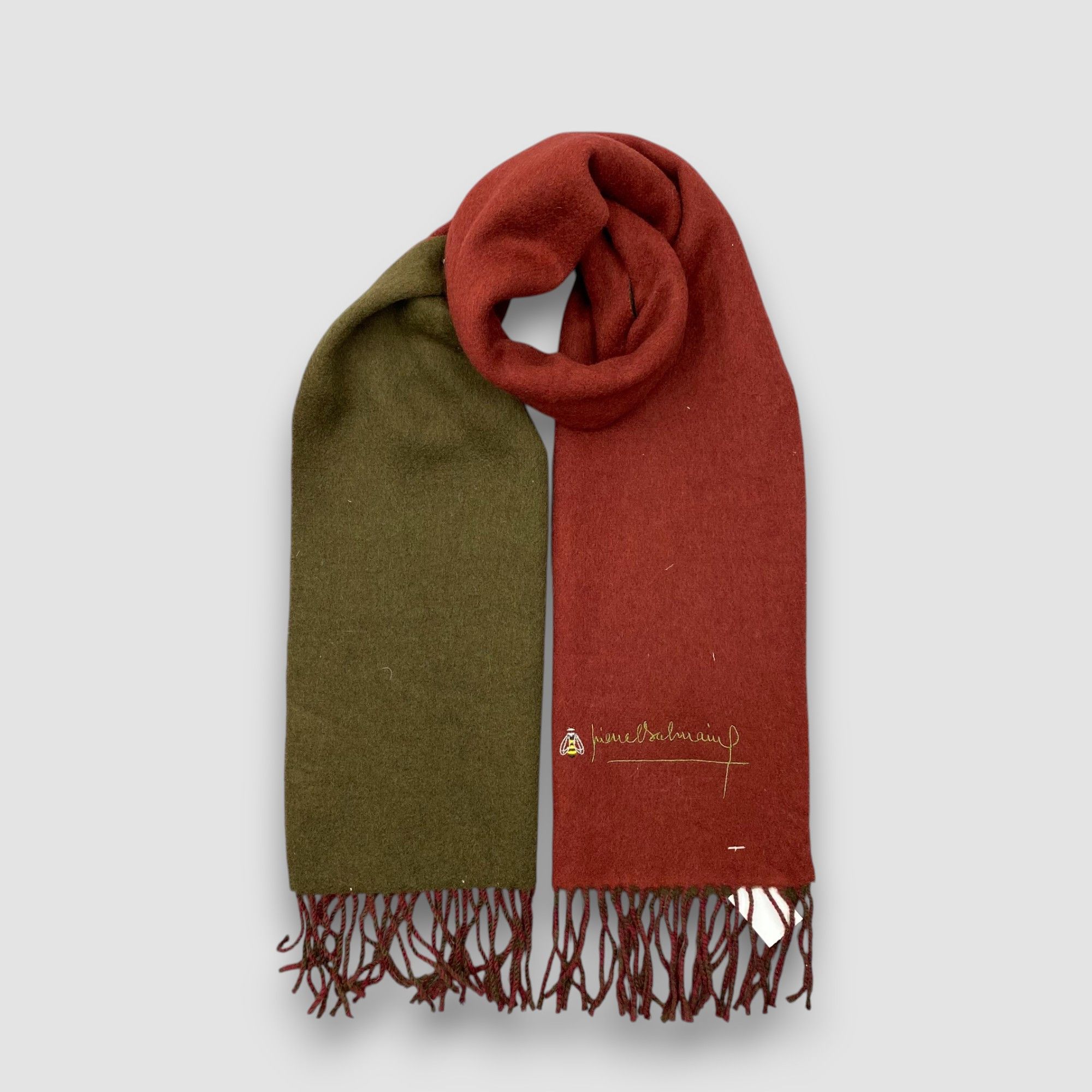 Pierre Balmain NWT Vintage Pierre Balmain Scarf Muffler Wool Winter Scarves Size ONE SIZE - 1 Thumbnail