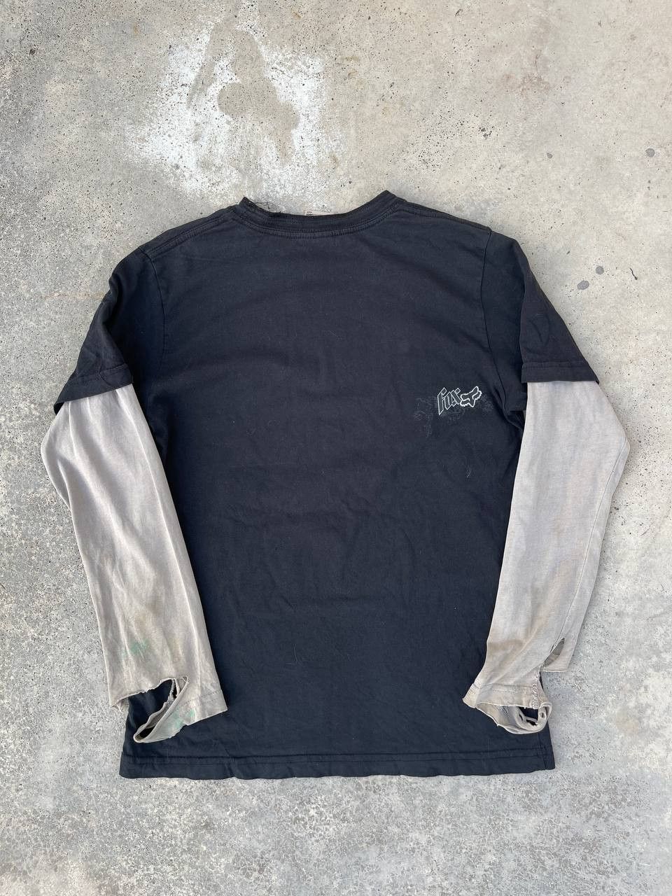 Fox Racing Distressed Vintage Y2K Fox Racing Double Layer Tees Size US XS / EU 42 / 0 - 4 Thumbnail