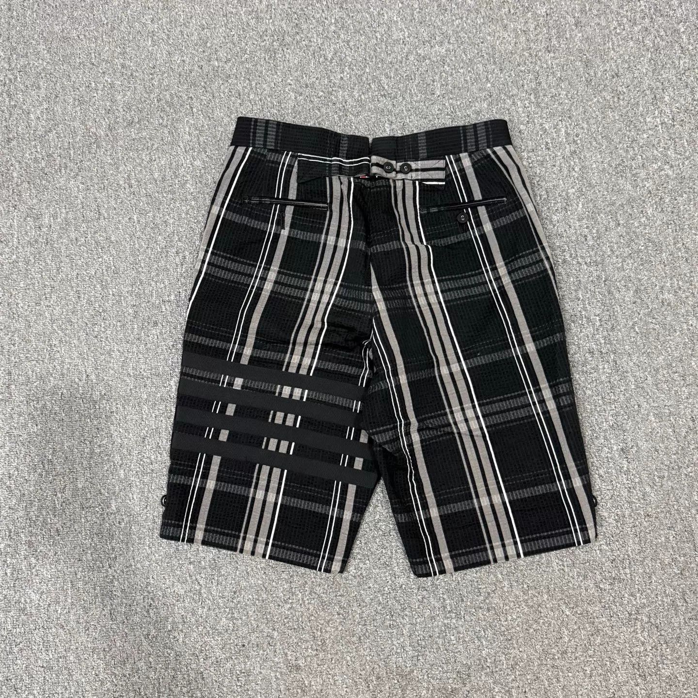 Thom Browne TB Glen Plaid Suit Shorts 2 99 New Size US 32 / EU 48 - 2 Thumbnail