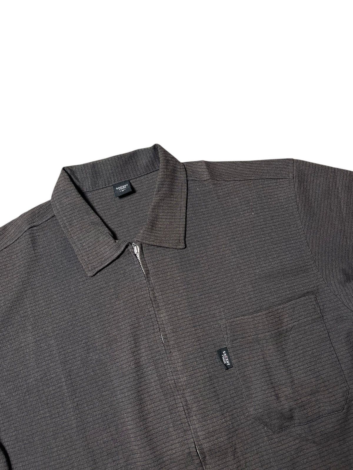 Yohji Yamamoto Vintage Yohjiyamamoto Sacsny Ysaccs Zipper Pocket Shirt Size US M / EU 48-50 / 2 - 3 Thumbnail