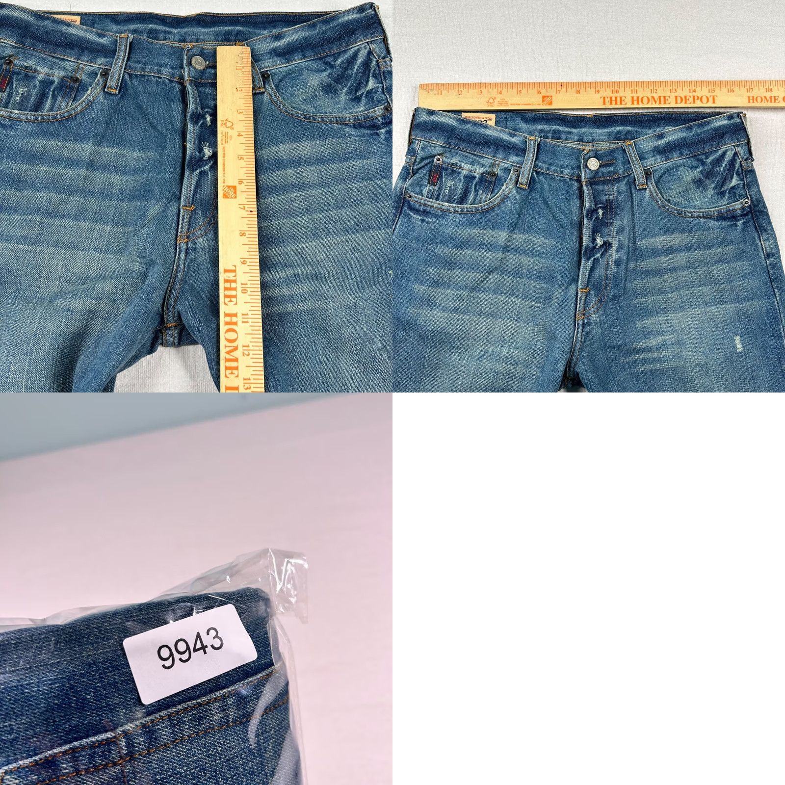 Abercrombie & Fitch VINTAGE Abercrombie Fitch Jeans Mens 32x30 Shacker Straight Bruce Y2K Faded USA Size US 32 / EU 48 - 9 Thumbnail