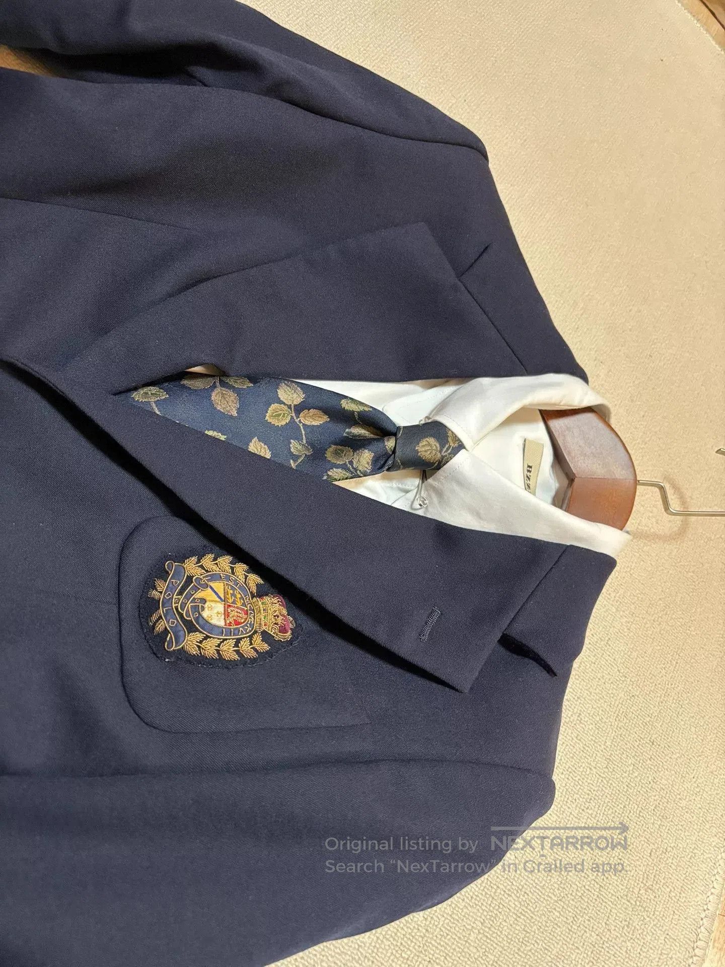 Polo Ralph Lauren Ralph Lauren Navy Crown Badge Blazer. Size M / US 6-8 / IT 42-44 - 4 Thumbnail