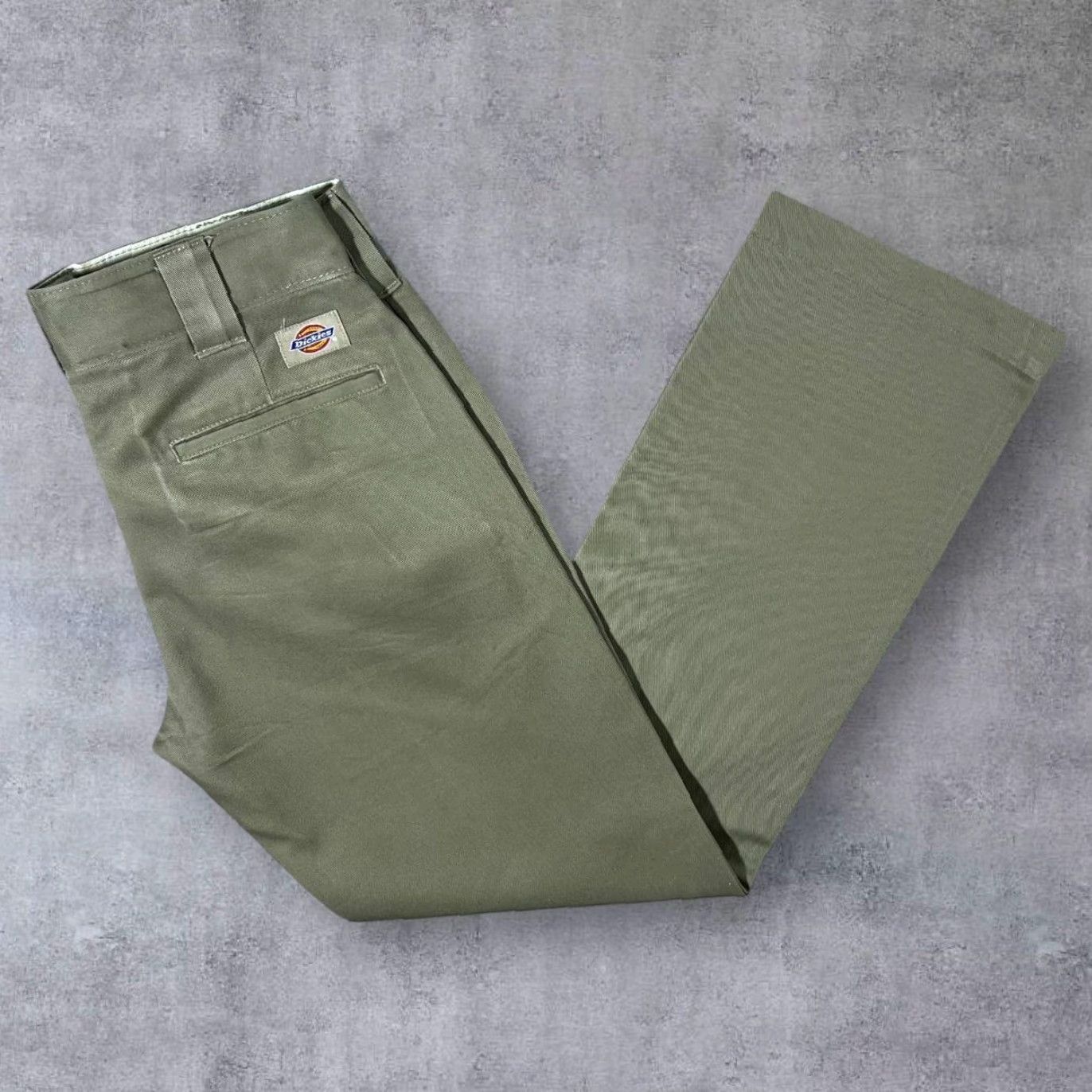 Dickies Dickies Classic Straight Leg Workwear Chino Trousers Beige 28 x 30 Mens Regular Size US 28 / EU 44 - 2 Thumbnail