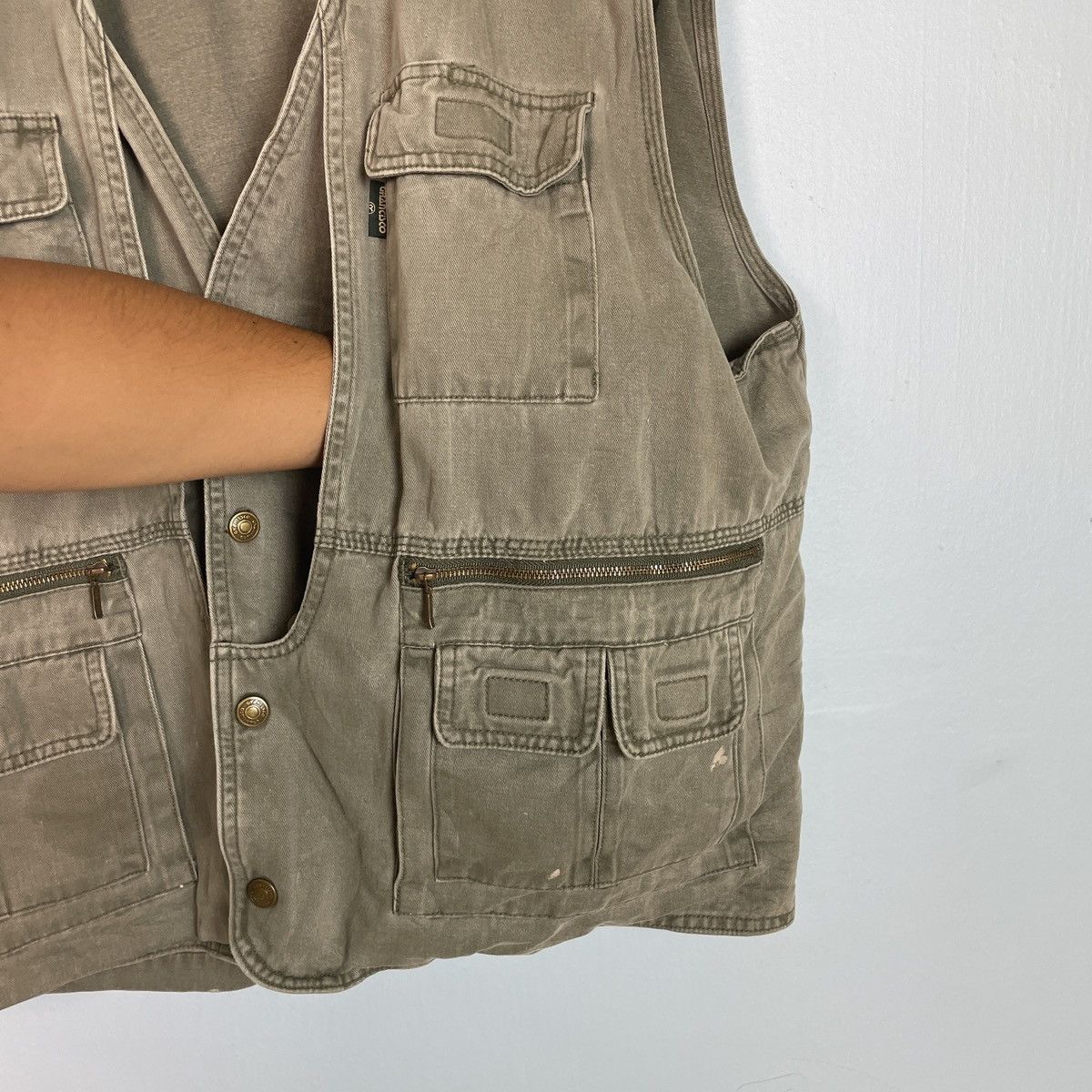 Japanese Brand Grancisco Multipocket Tactical Vest Size US XXL / EU 58 / 5 - 5 Thumbnail