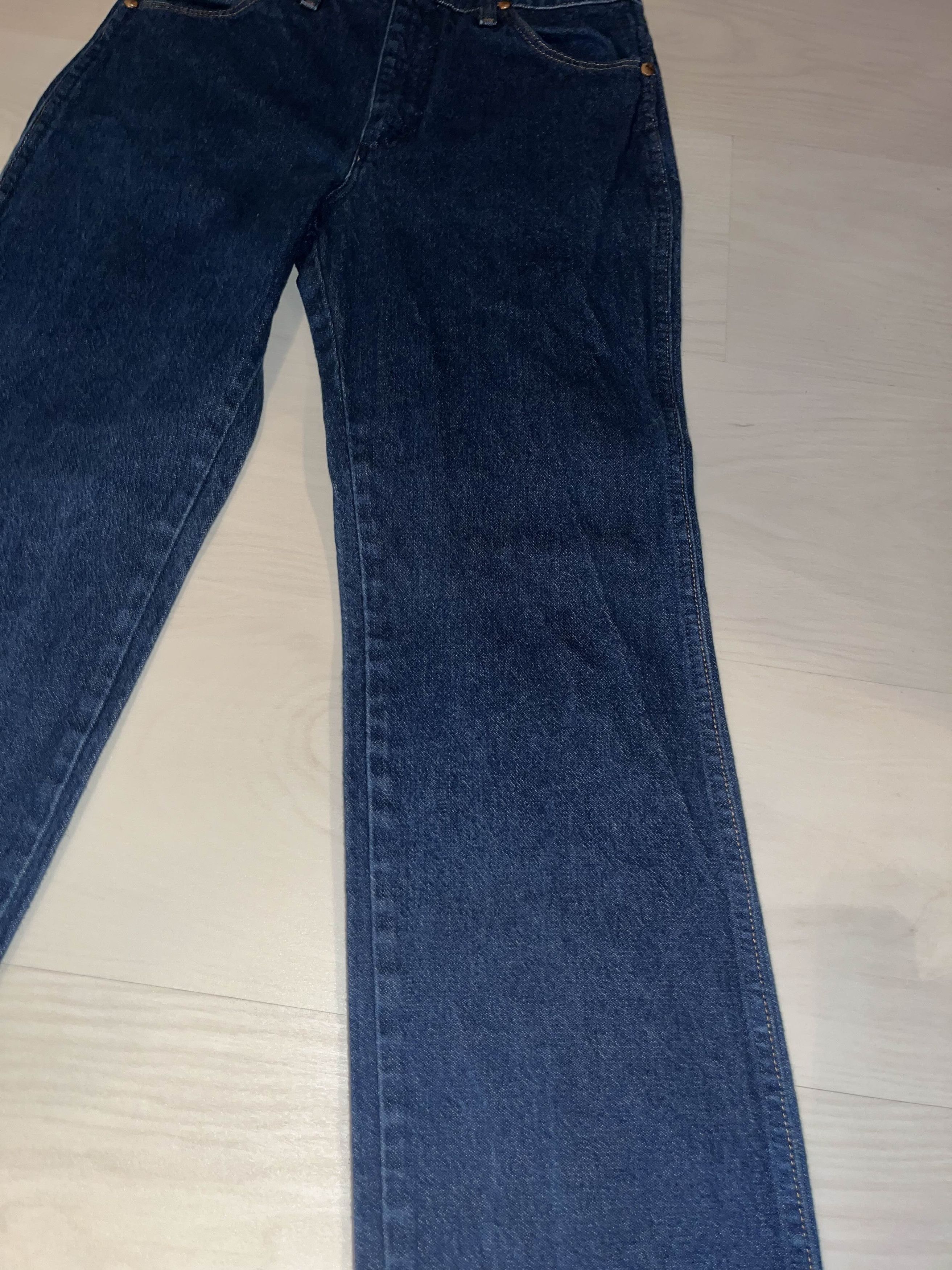 Vintage × Wrangler Wrangler Dark Wash Denim Jeans Size US 31 - 4 Thumbnail