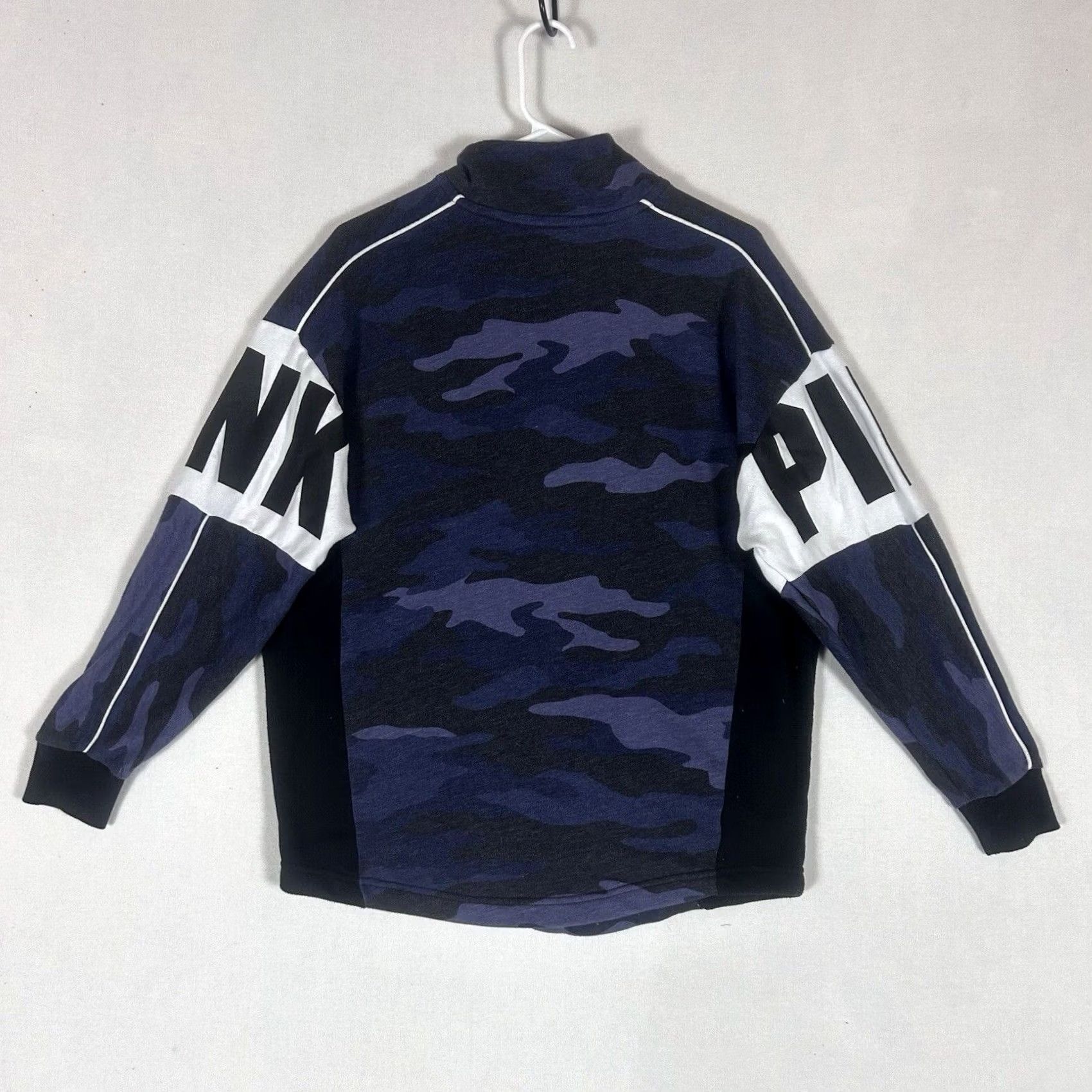 Victoria's Secret Victoria's Secret Sweatshirt Womens S Pink Camouflage 1/4 Zip Logo All Seasons Military Blue Pattern Hoodie Size S / US 4 / IT 40 - 5 Thumbnail