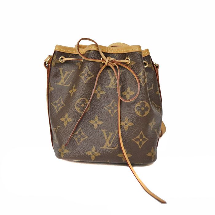 Louis Vuitton Monogram Canvas Nano Noe Shoulder Bag, Louis Vuitton  Handbags