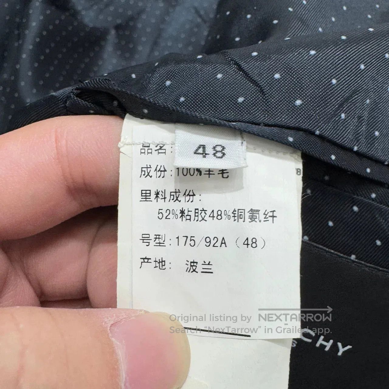 Givenchy Givenchy Plaid Blazer. Size US M / EU 48-50 / 2 - 3 Thumbnail
