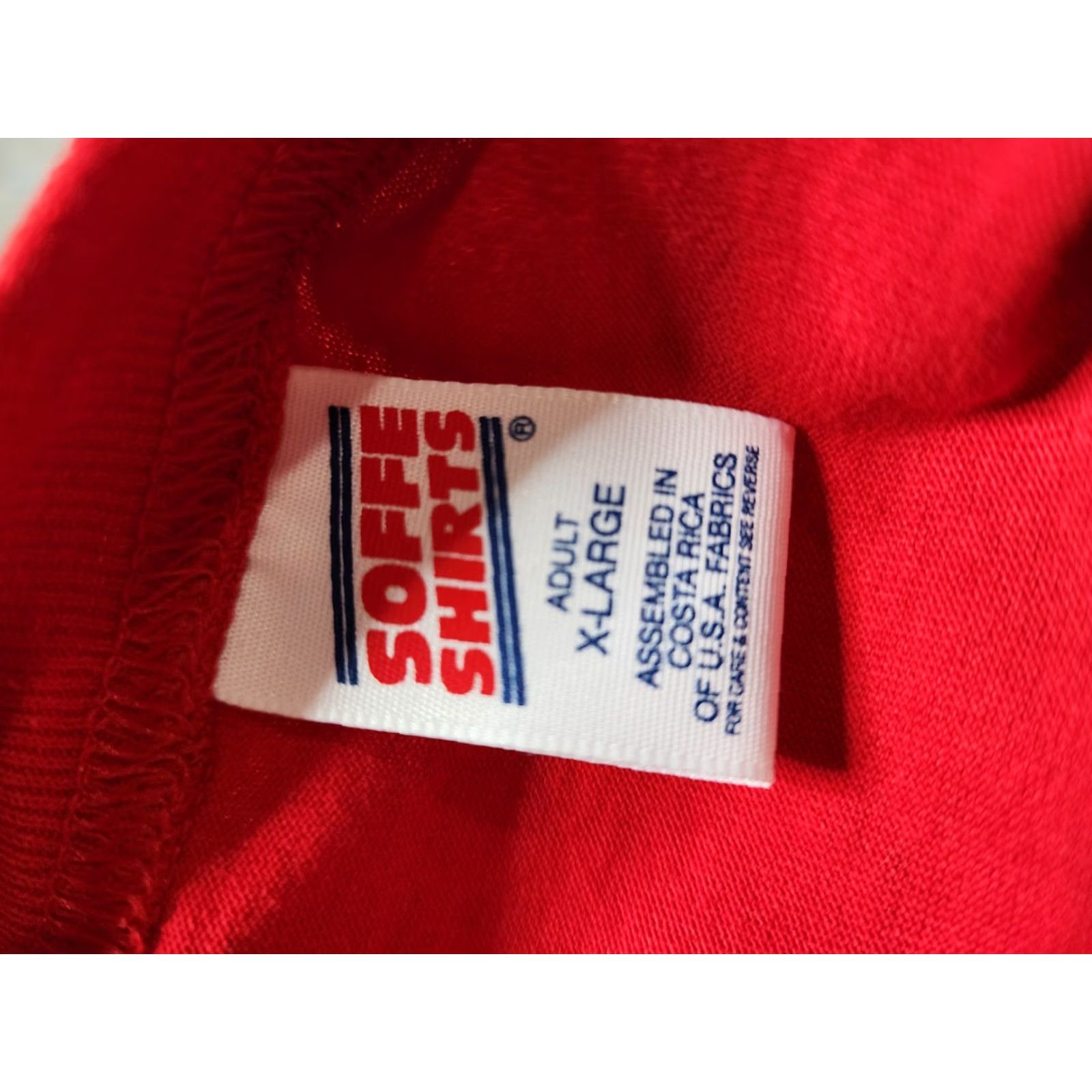 Soffe VINTAGE Soffe T-Shirt Men XL Dodge VIPER Owners 7th Annual Invitational Double Sided Red Cotton Cars USA 2000s Mens Size US XL / EU 56 / 4 - 5 Thumbnail