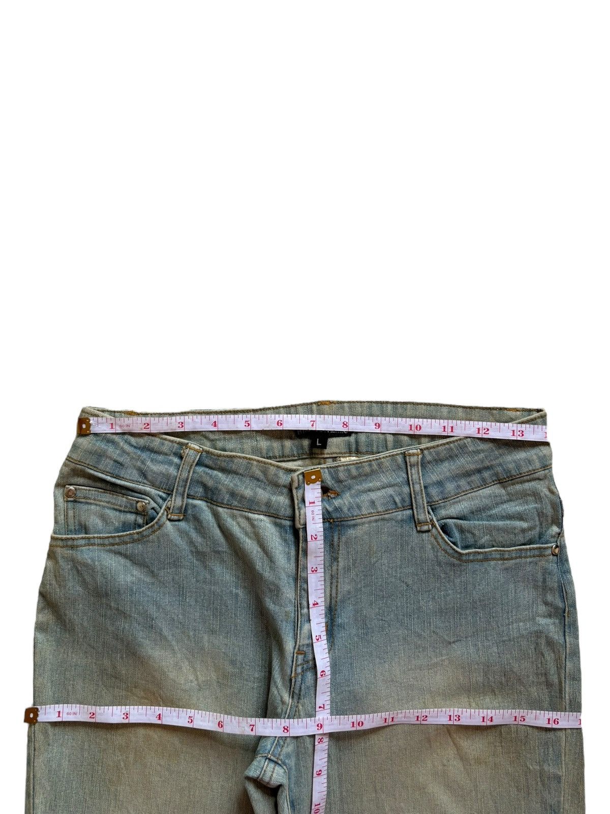 Japanese Brand SALES🔥Vintage Japanese Brand Mud Wash Flare Jeans Size 28" / US 6 / IT 42 - 12 Thumbnail