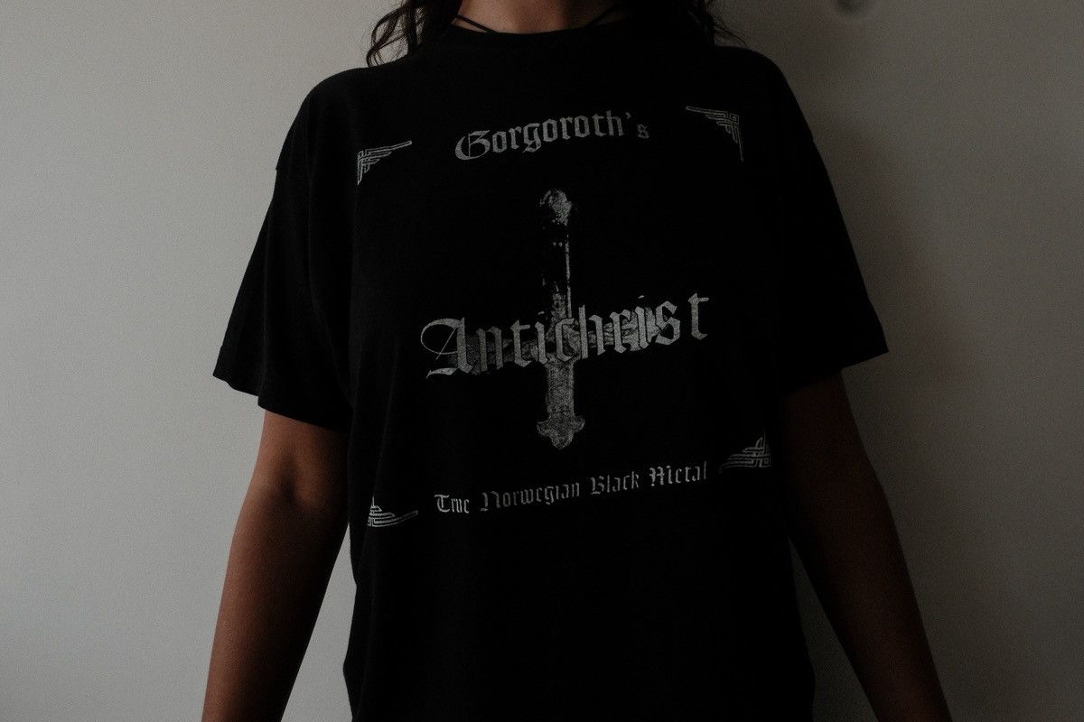 Band Tees Gorgoroth 1996 “Antichrist” Tee Size US L / EU 52-54 / 3 - 4 Thumbnail